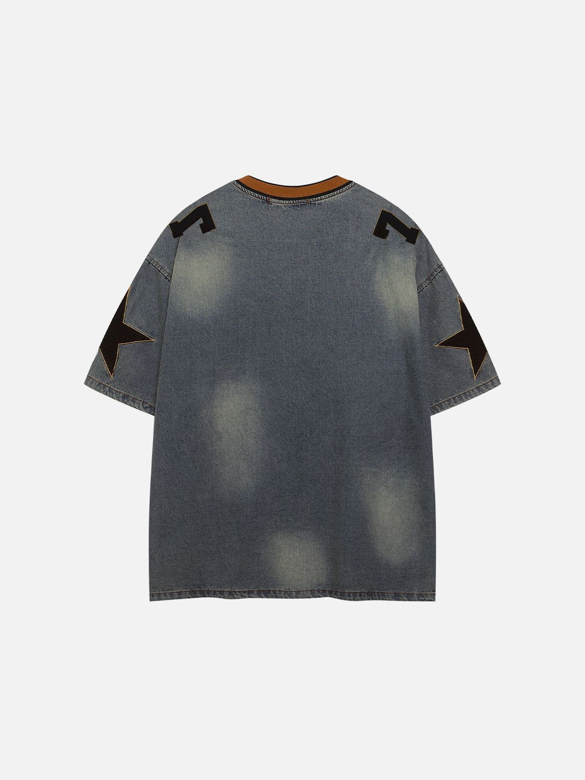 Aelfric Eden 77 V-neck Vintage Star Denim Tee