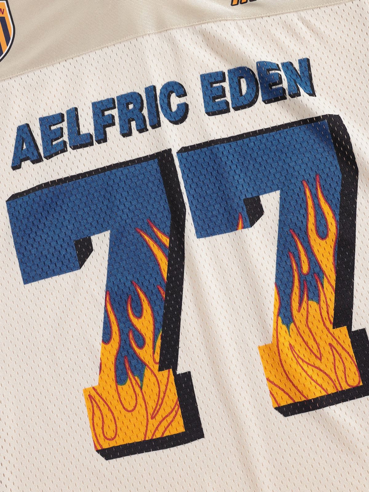 Aelfric Eden Mesh Flame 77 V-Neck Football Jersey