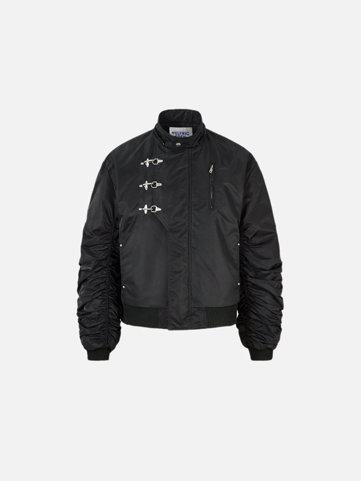 Aelfric Eden Faux Fur Buckle Bomber Coat