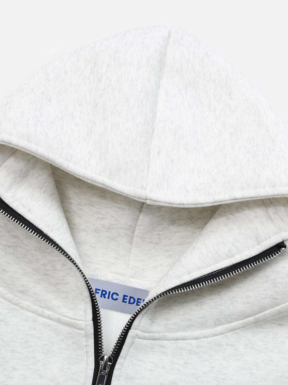 Aelfric Eden Boxy High-Neck Zip Up Hoodie