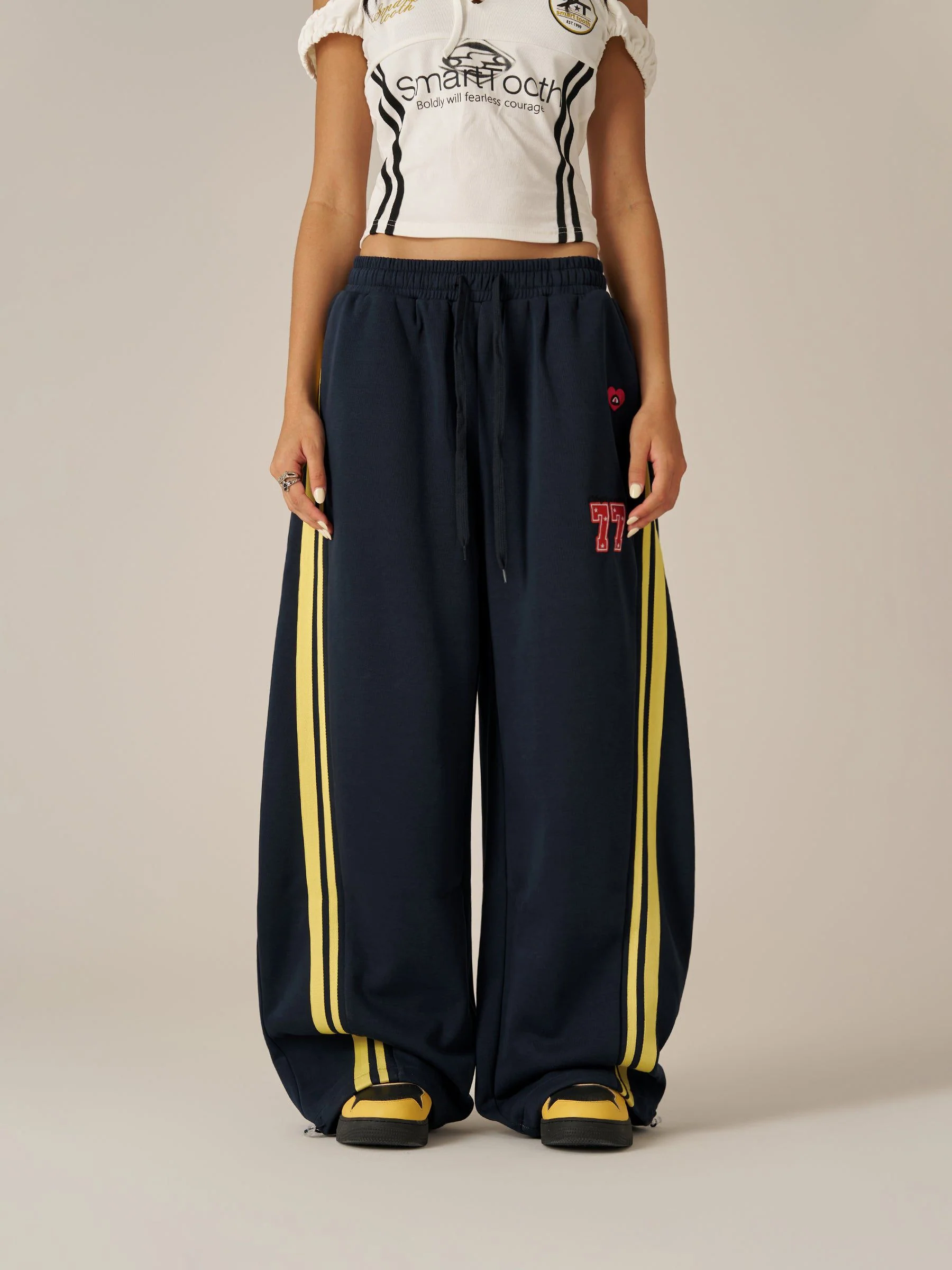 Aelfric Eden Stripe Baggy Barrel Sweatpants