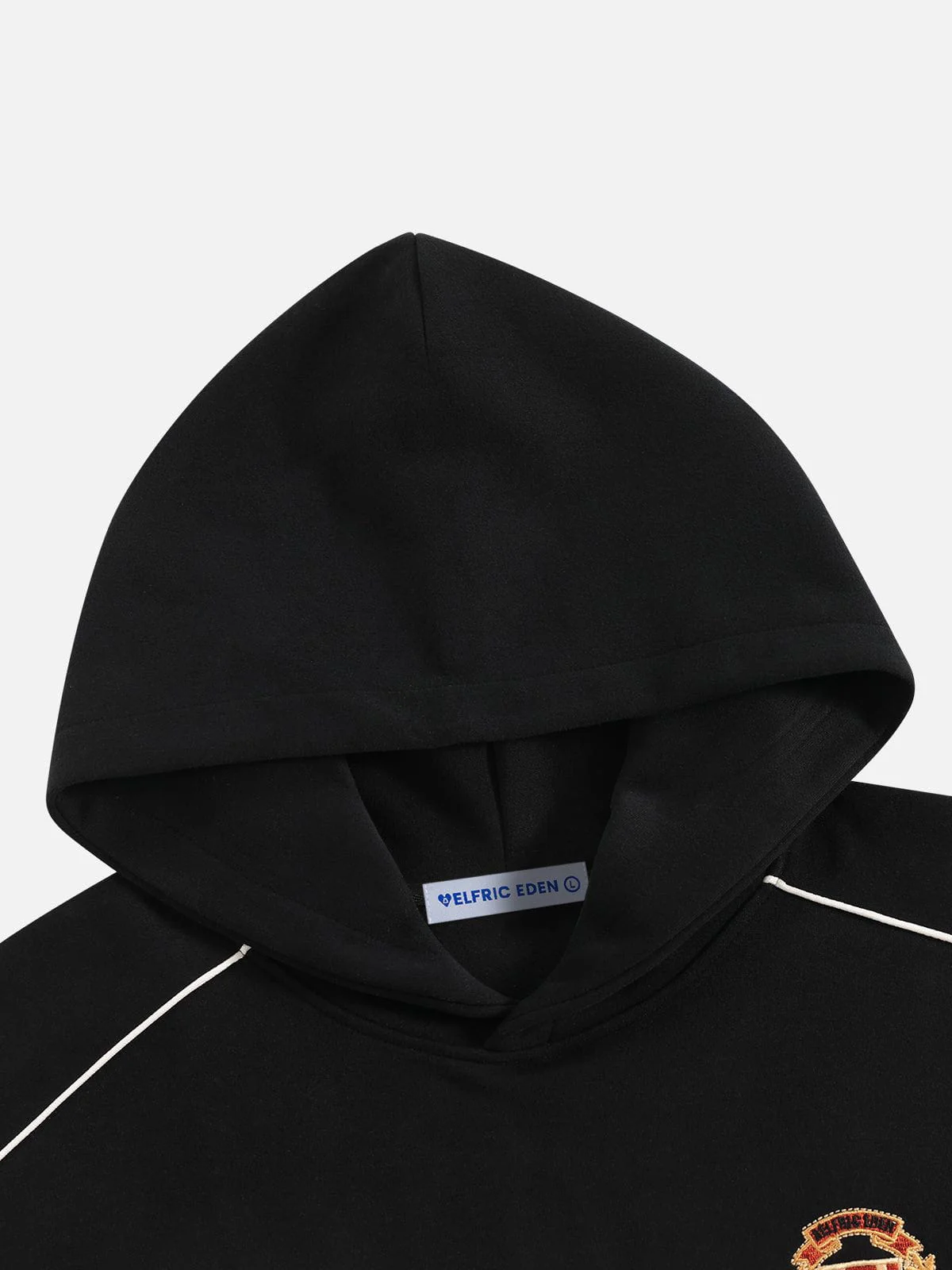 Aelfric Eden Oversized Applique 77 Pullover Hoodie