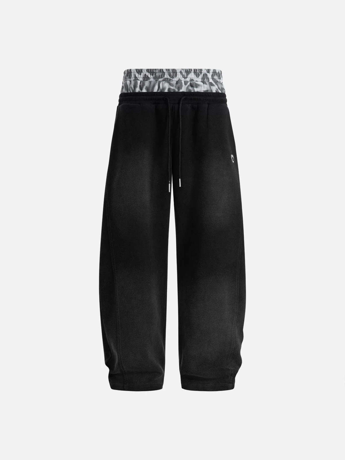 Aelfric Eden Leopard Double Waist Baggy Sweatpants