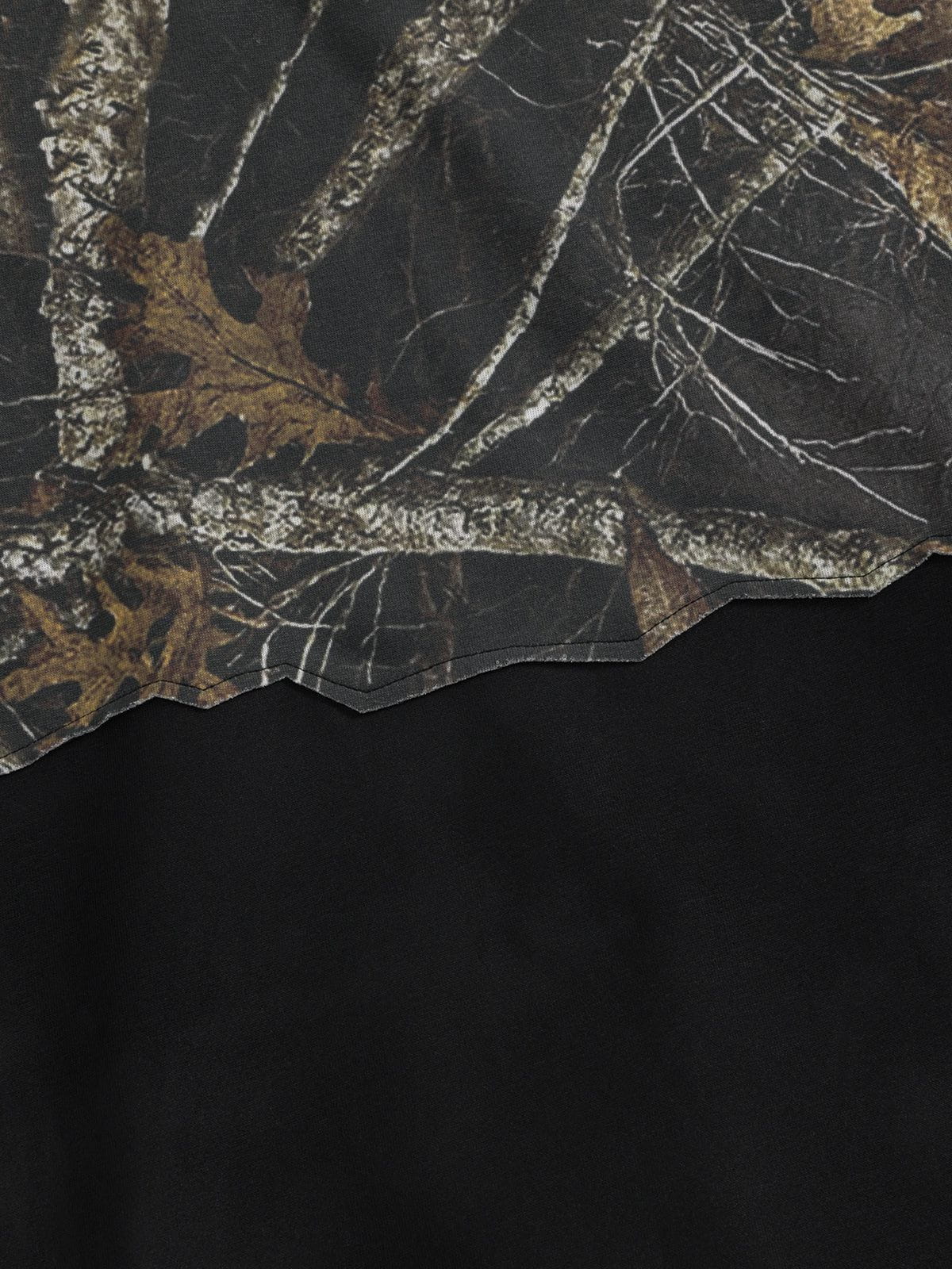 Aelfric Eden CAMO Graffiti Patchwork Pullover Hoodie