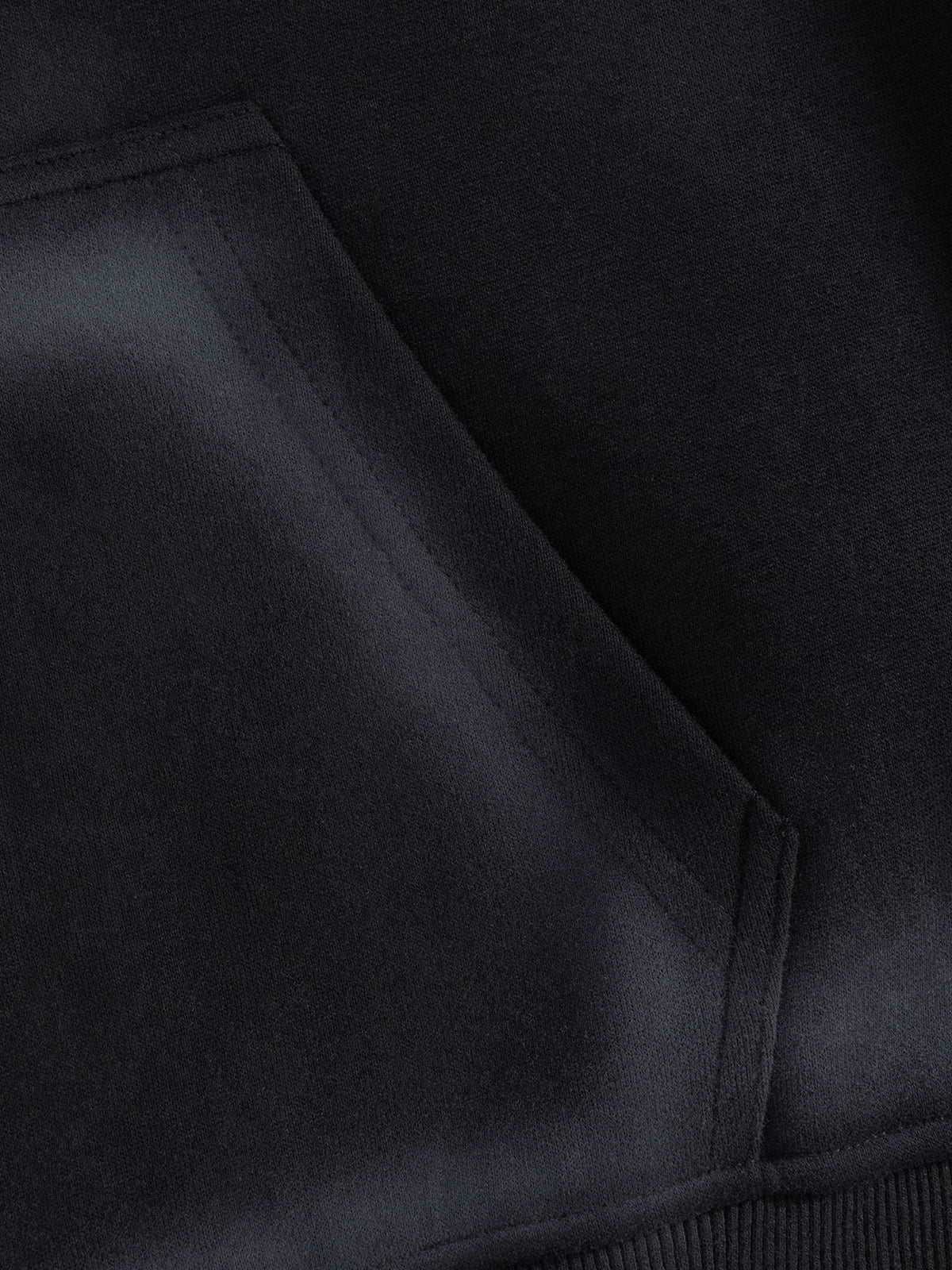 Aelfric Eden Boxy Washed Double Zip Up Hoodie