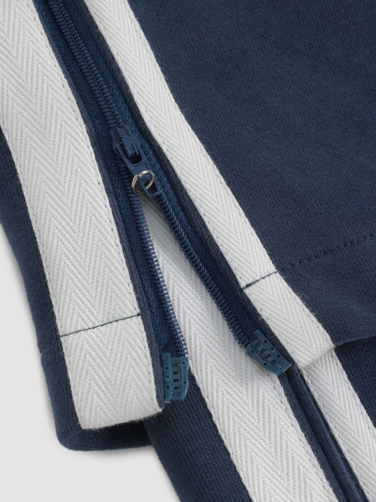 Aelfric Eden Stripe Zip Up Two Layer Baggy Sweatpants