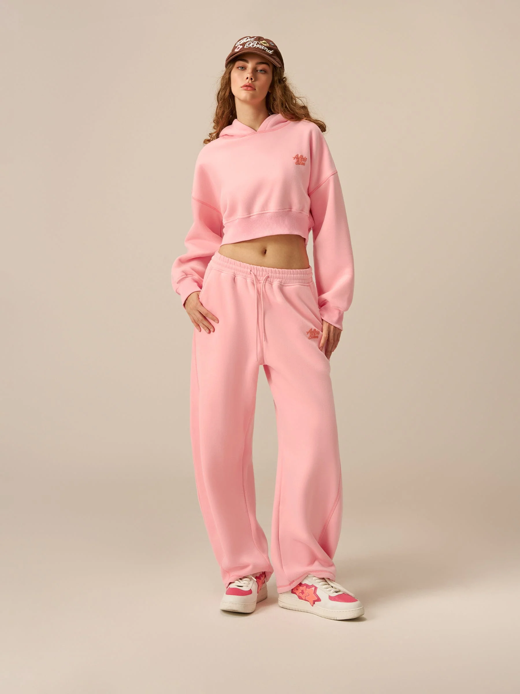 Soufflé Cropped Cloud Hoodie Sets