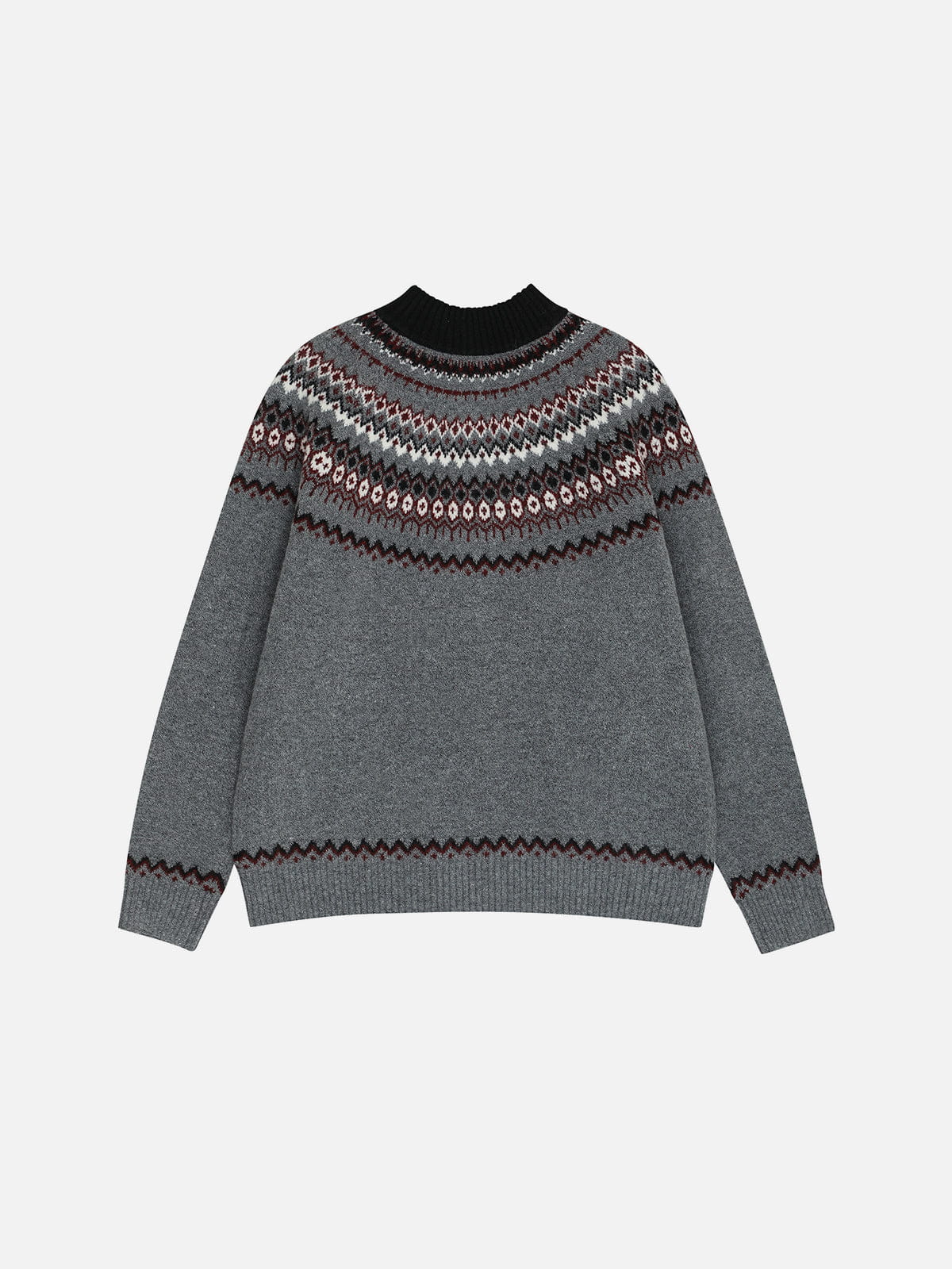 Aelfric Eden Fair Isle Half-Zip Sweater