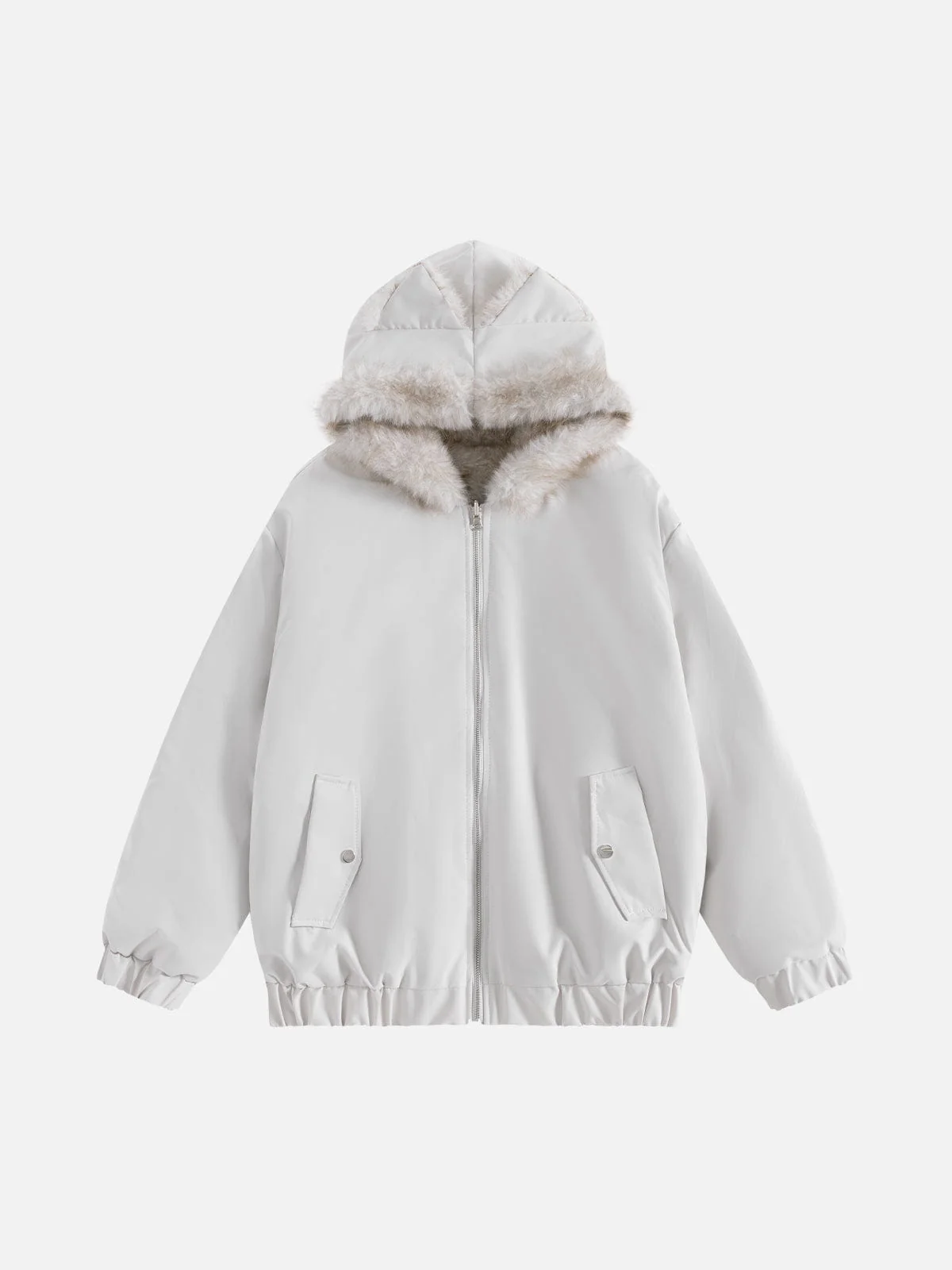Aelfric Eden Reversible Faux Fur Hooded Coat