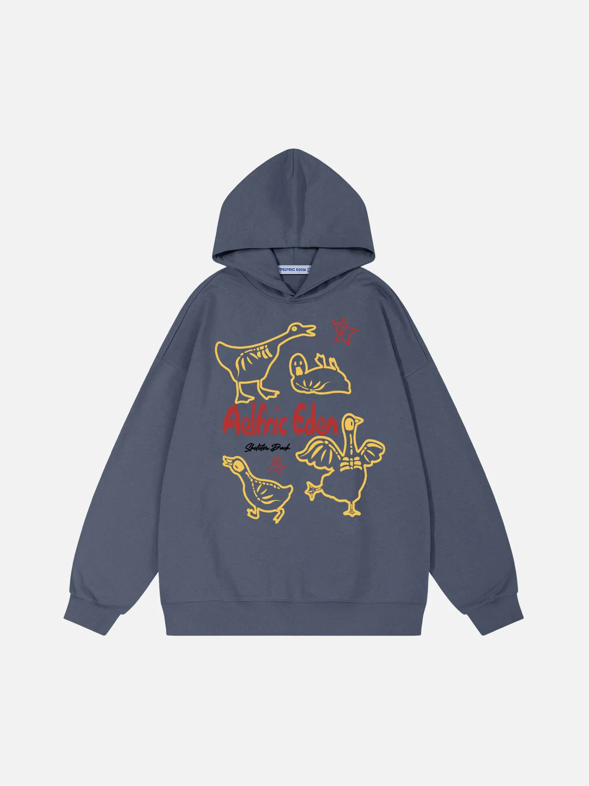 Aelfric Eden Skeleton Duck Graphic Pullover Hoodie