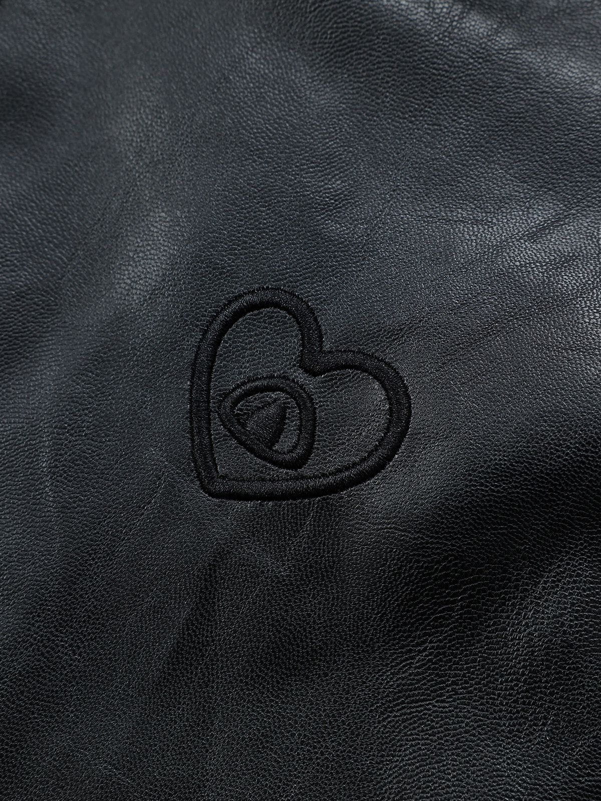 Aelfric Eden Leather Zip Up Jacket