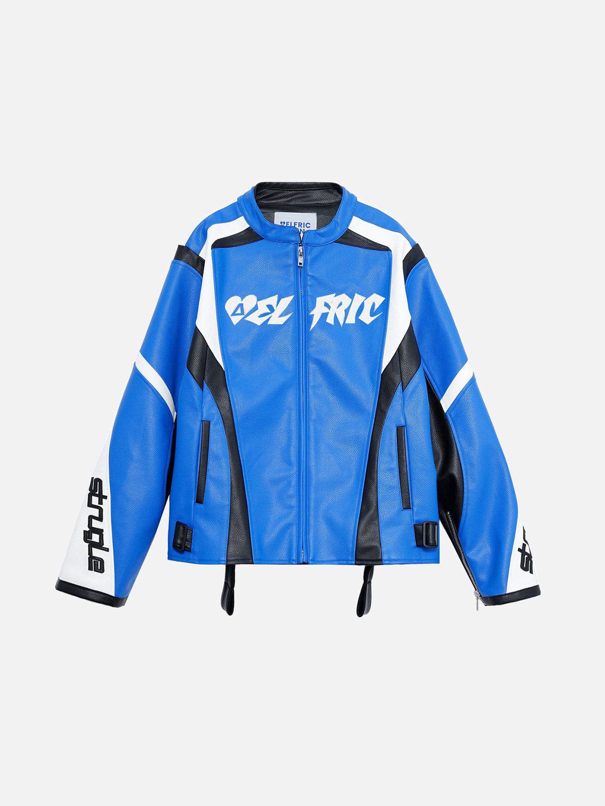 Aelfric Eden Faux Leather Racing Jacket