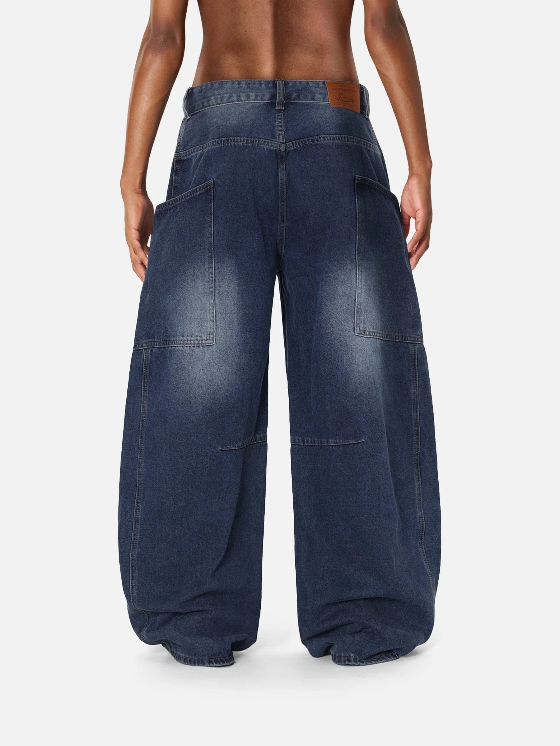 Aelfric Eden  Baggy Barrel Big Pocket Jeans