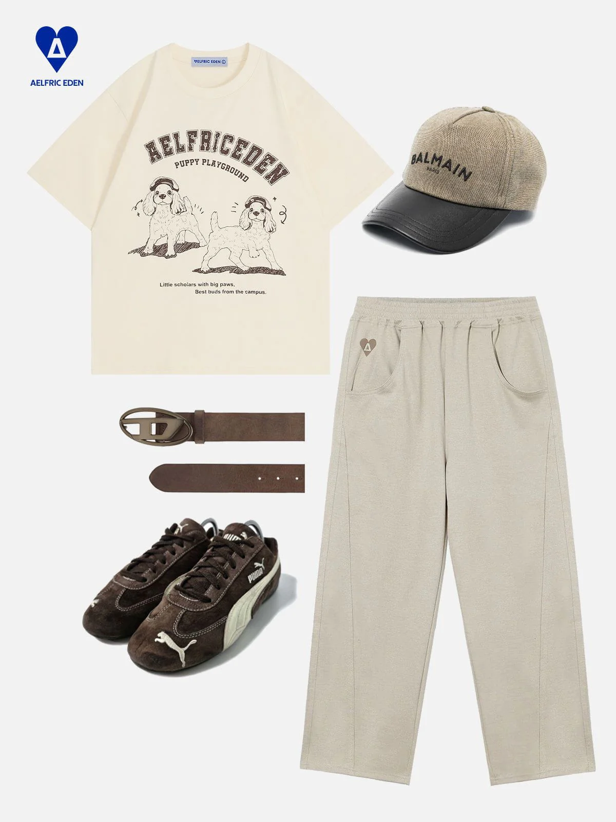 Aelfric Eden Puppy Graphic Tee