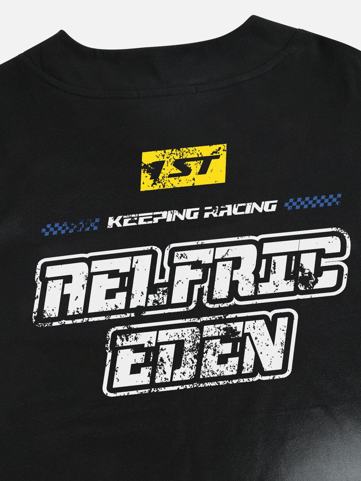Aelfric Eden Racing Logo Patches Print Long Sleeve Tee