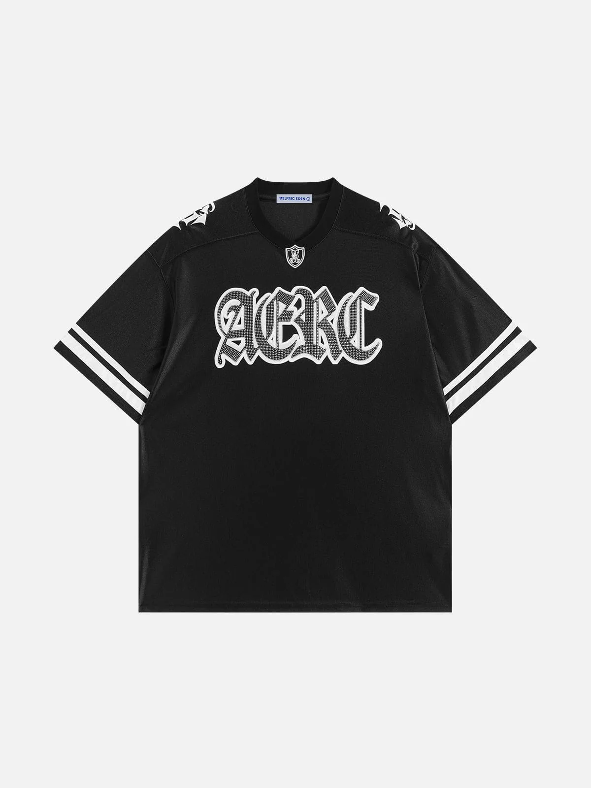 Aelfric Eden Hotfix Rhinestone Football Jersey