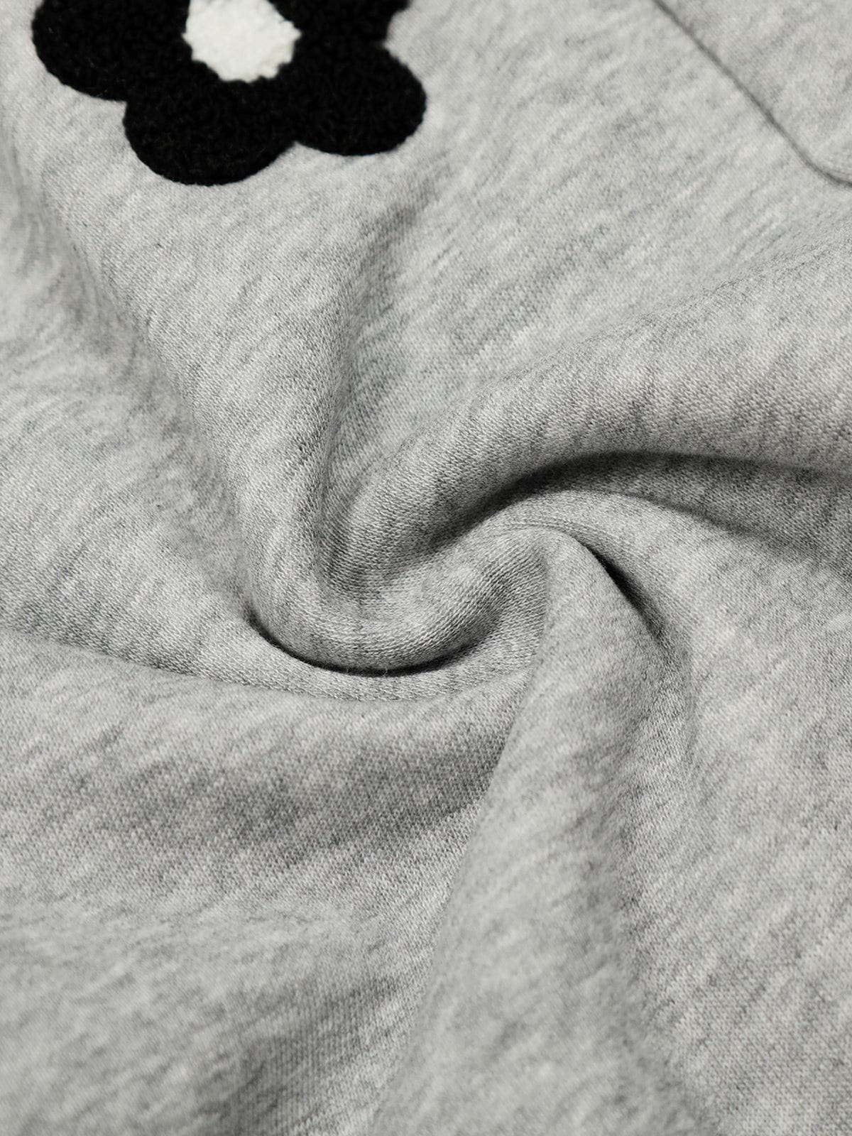 Aelfric Eden Floral Embroidery Baggy Barrel Sweatpants