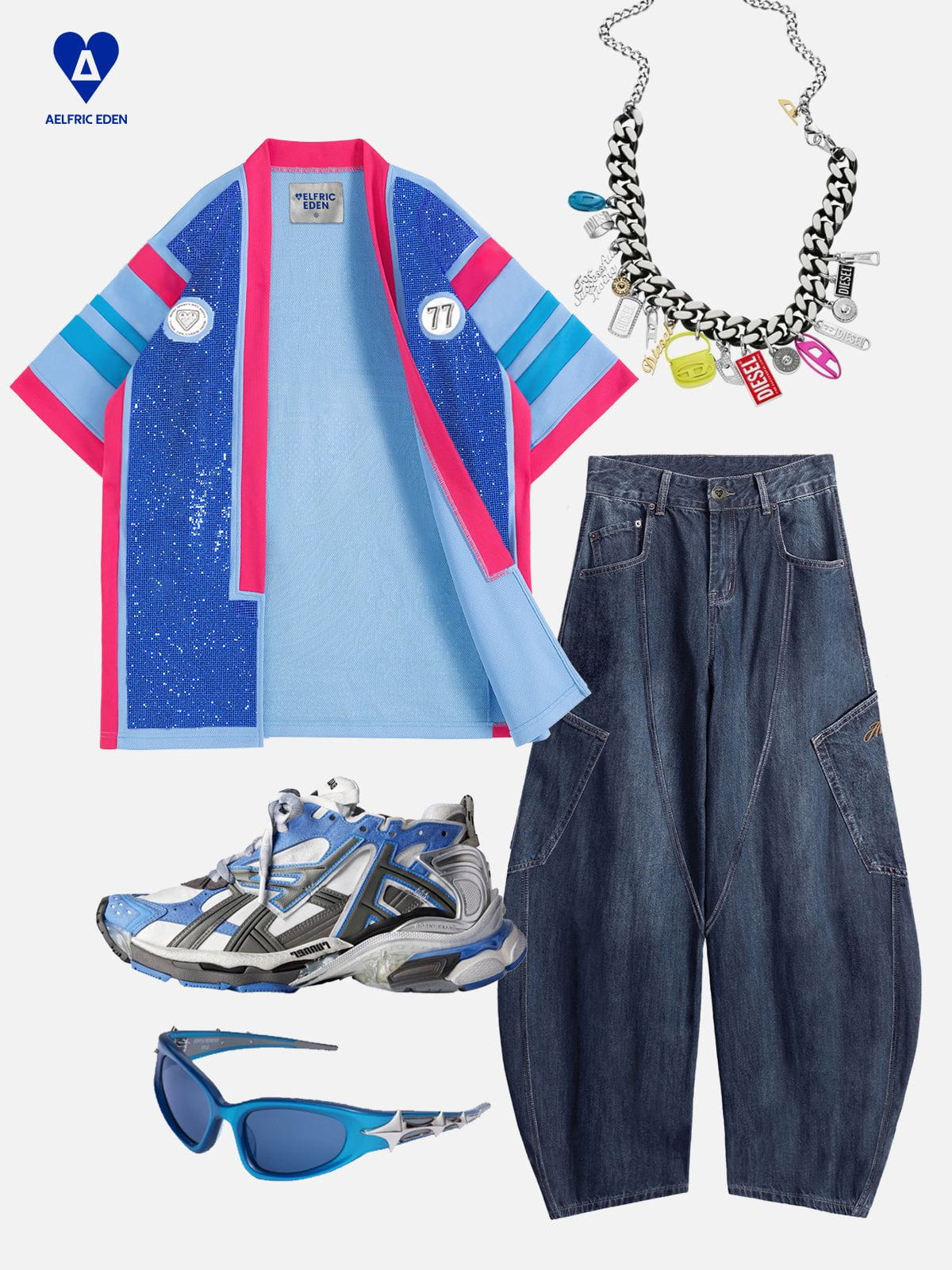 Aelfric Eden Make Waves Rhinestone Robe