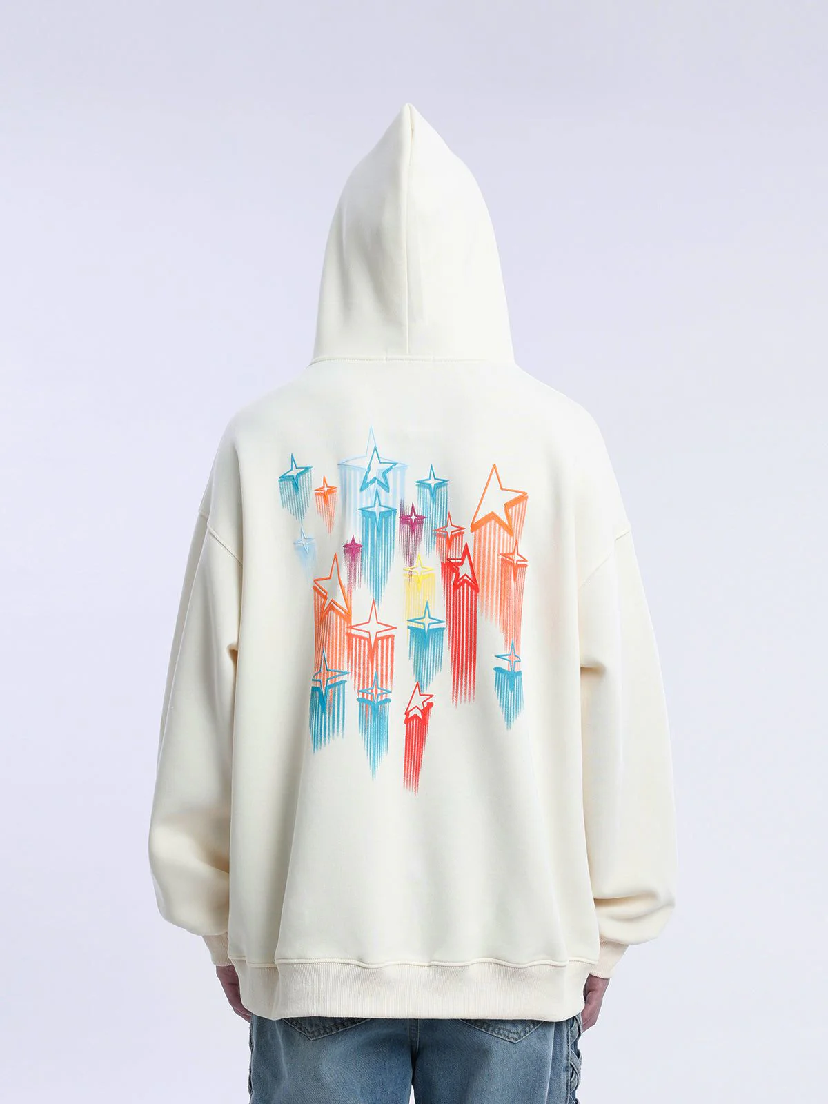 Aelfric Eden Star Embroidery Graffiti Pullover Hoodie