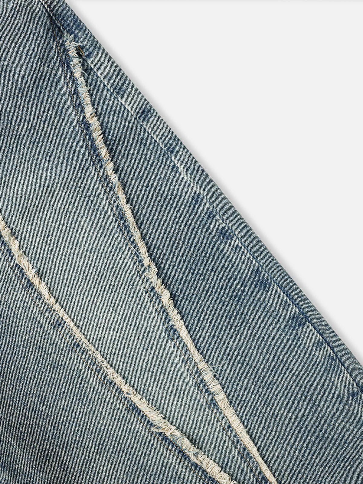 Aelfric Eden Baggy Fringe Jeans