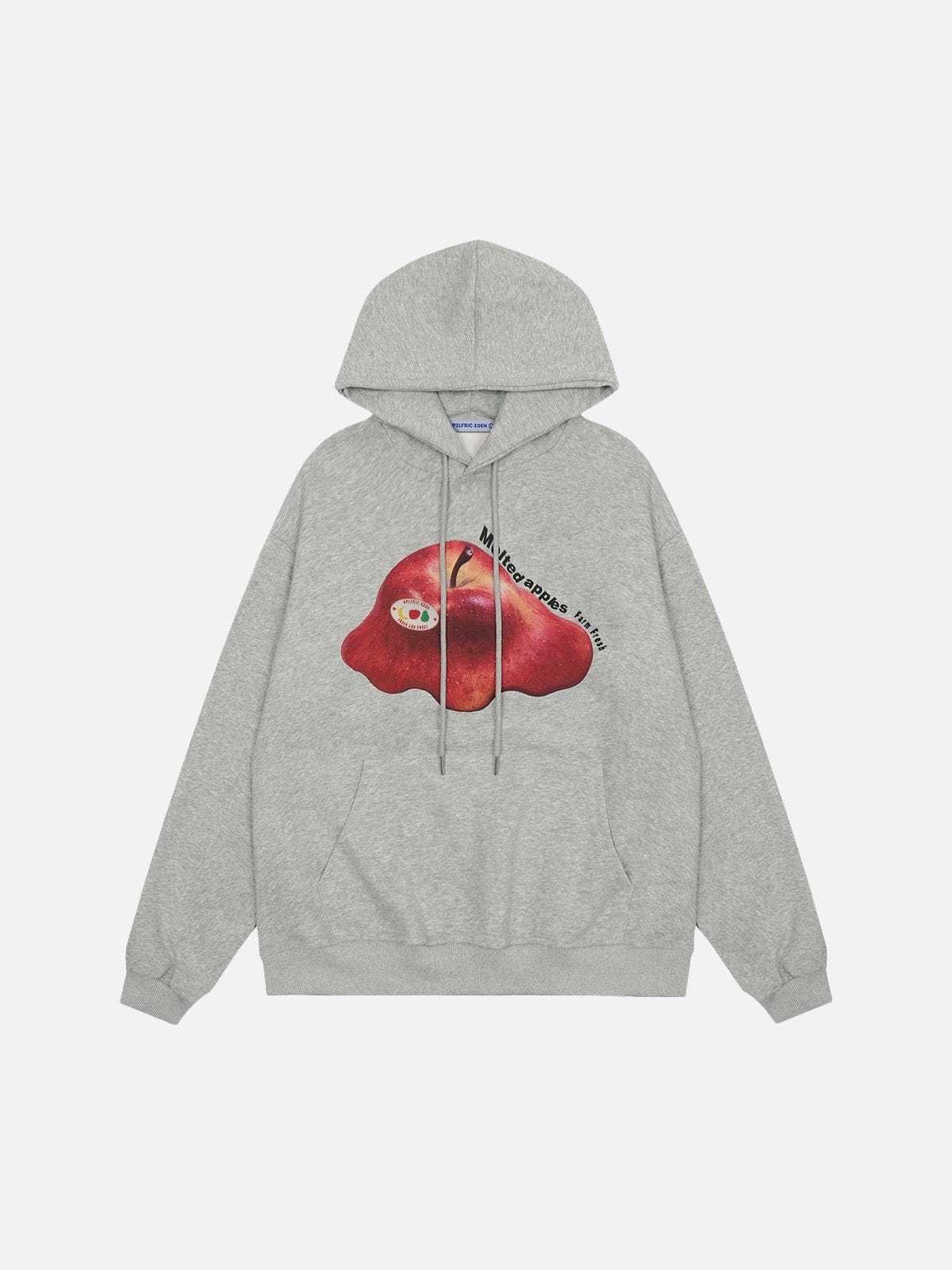 Aelfric Eden Oversized Apple Graphic Hoodie