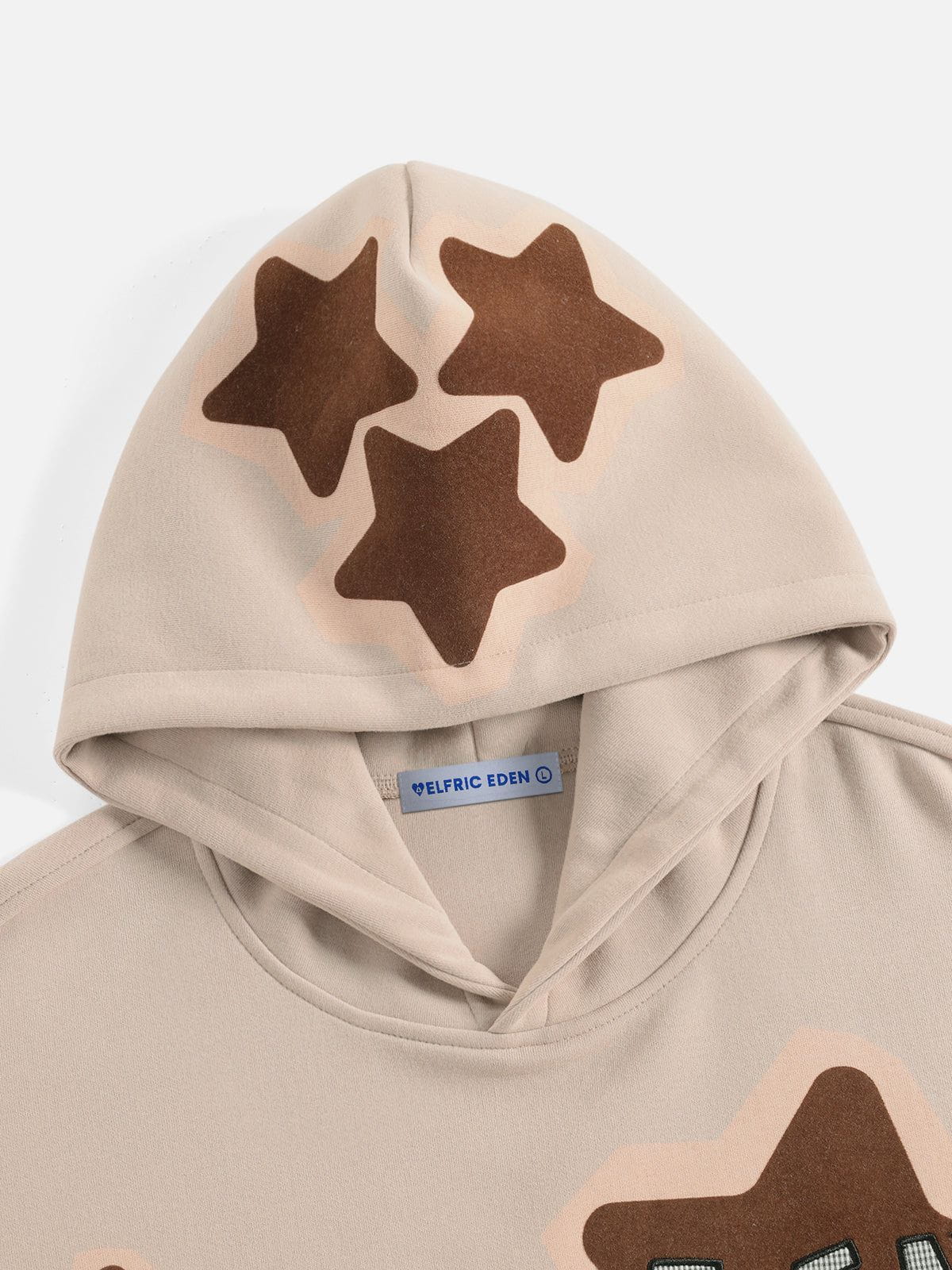 Aelfric Eden Oversized Applique Embroidery Eden Star Pullover Hoodie