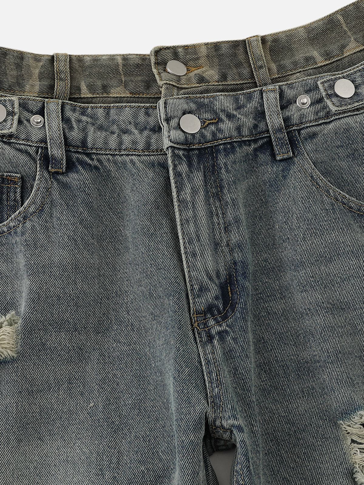 Aelfric Eden Baggy Barrel Double Waist Jeans