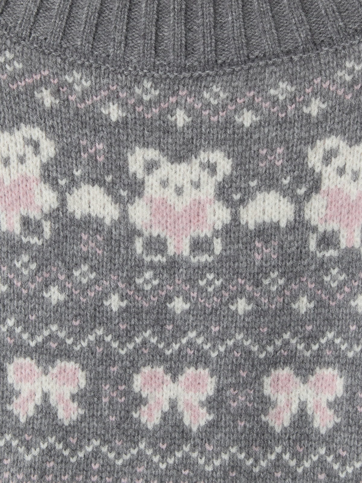 Aelfric Eden Off-The-Shoulder Fair Isle Sweater