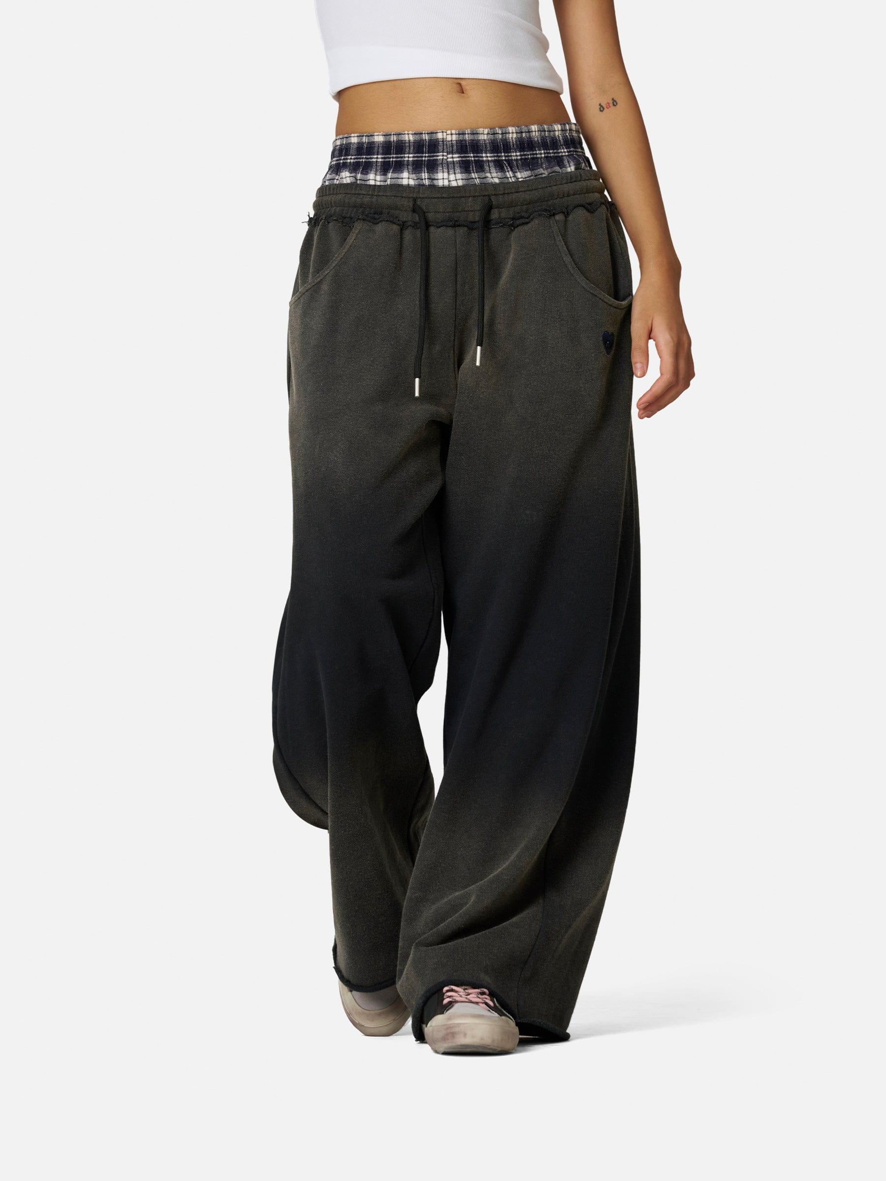 Aelfric Eden Double Waist Vintage Baggy Sweatpants