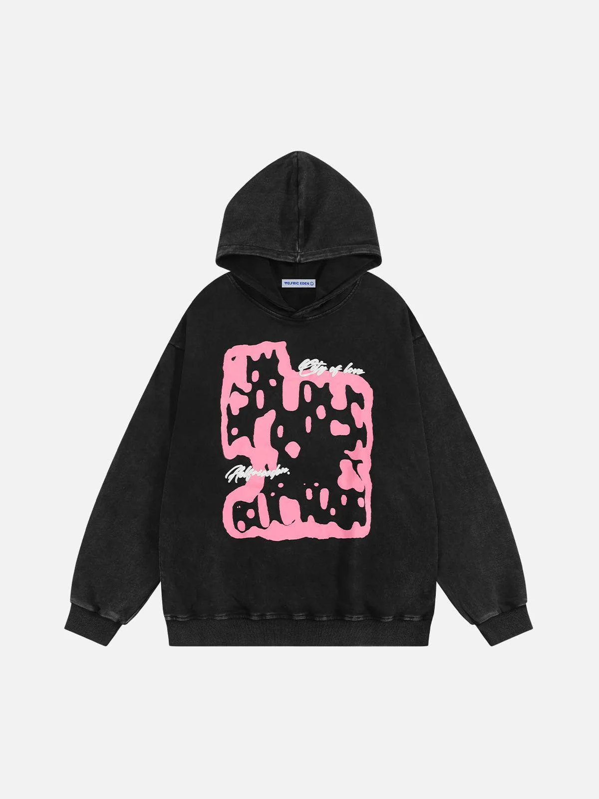 Aelfric Eden Oversized Abstraction Graphic Hoodie