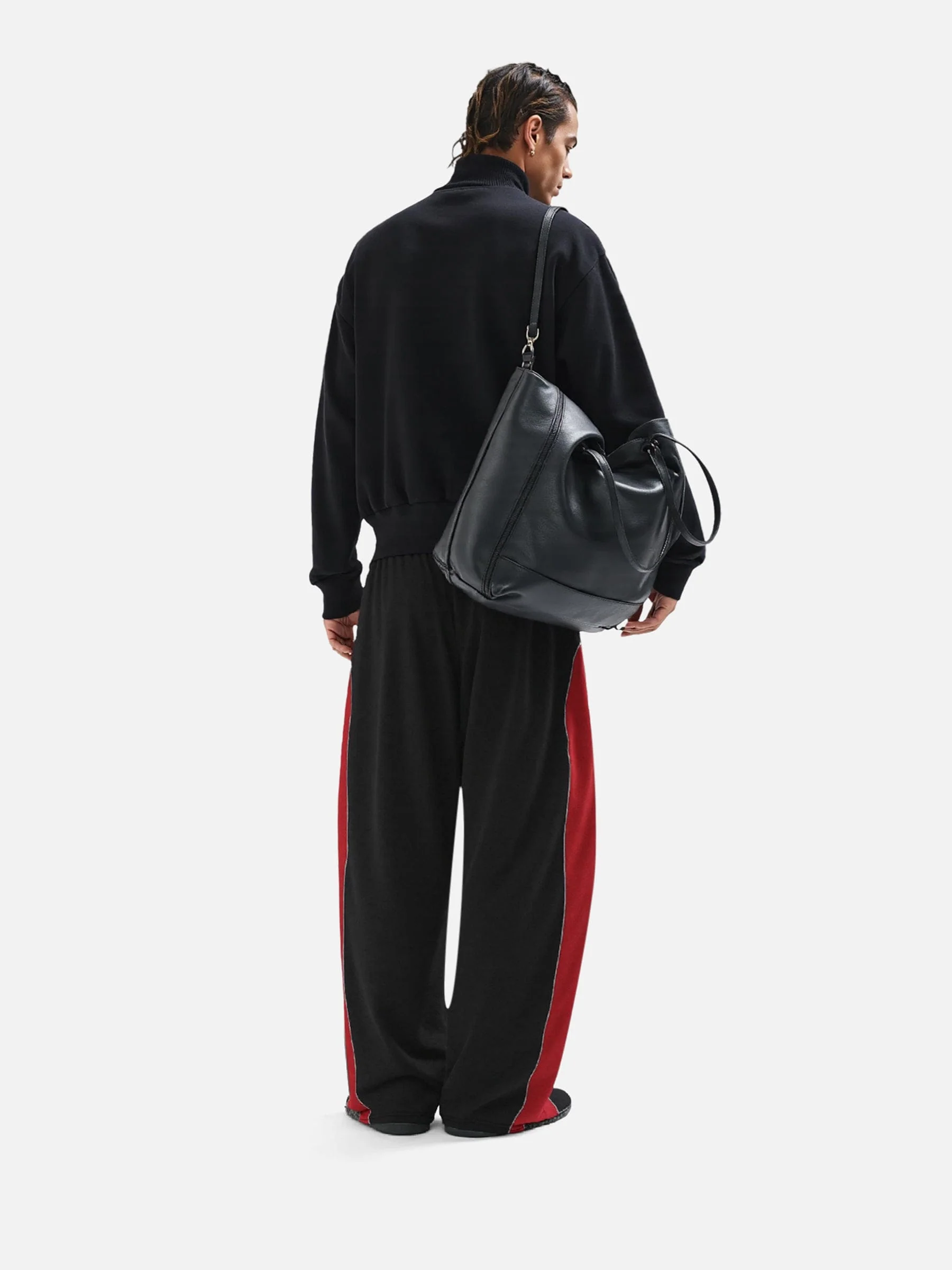Aelfric Eden Stripe Patchwork Baggy Sweatpants