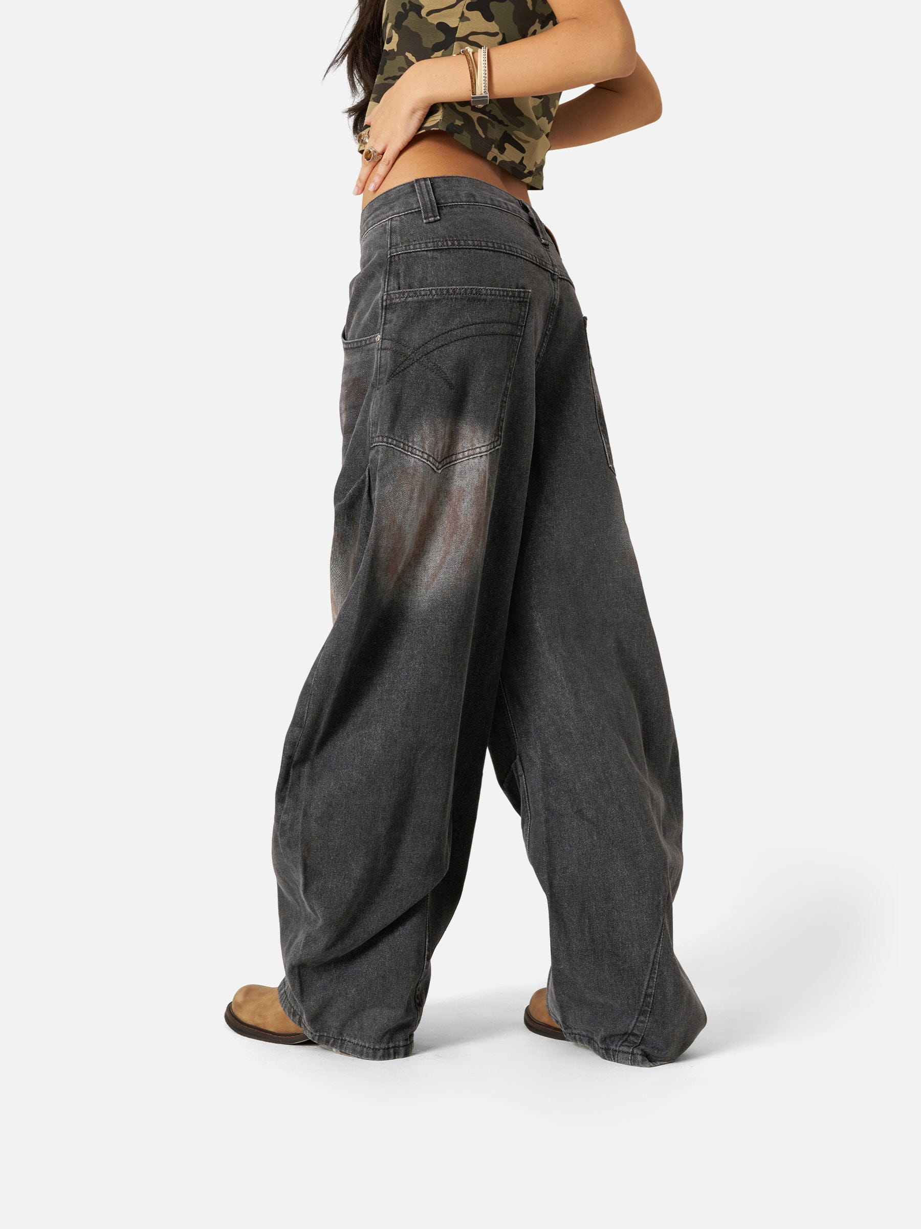 Aelfric Eden Super Baggy Barrel Jeans