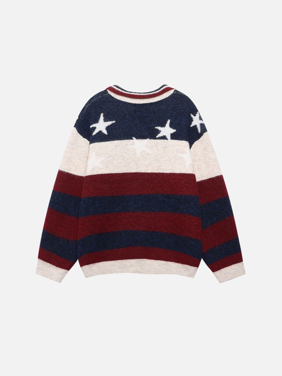 Aelfric Eden Stripe Star 86 Fold-Over Sweater