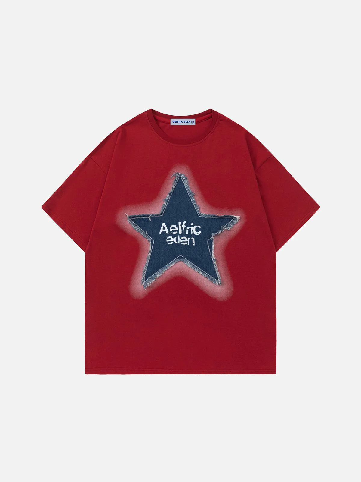 Aelfric Eden Denim Star Applique Tee