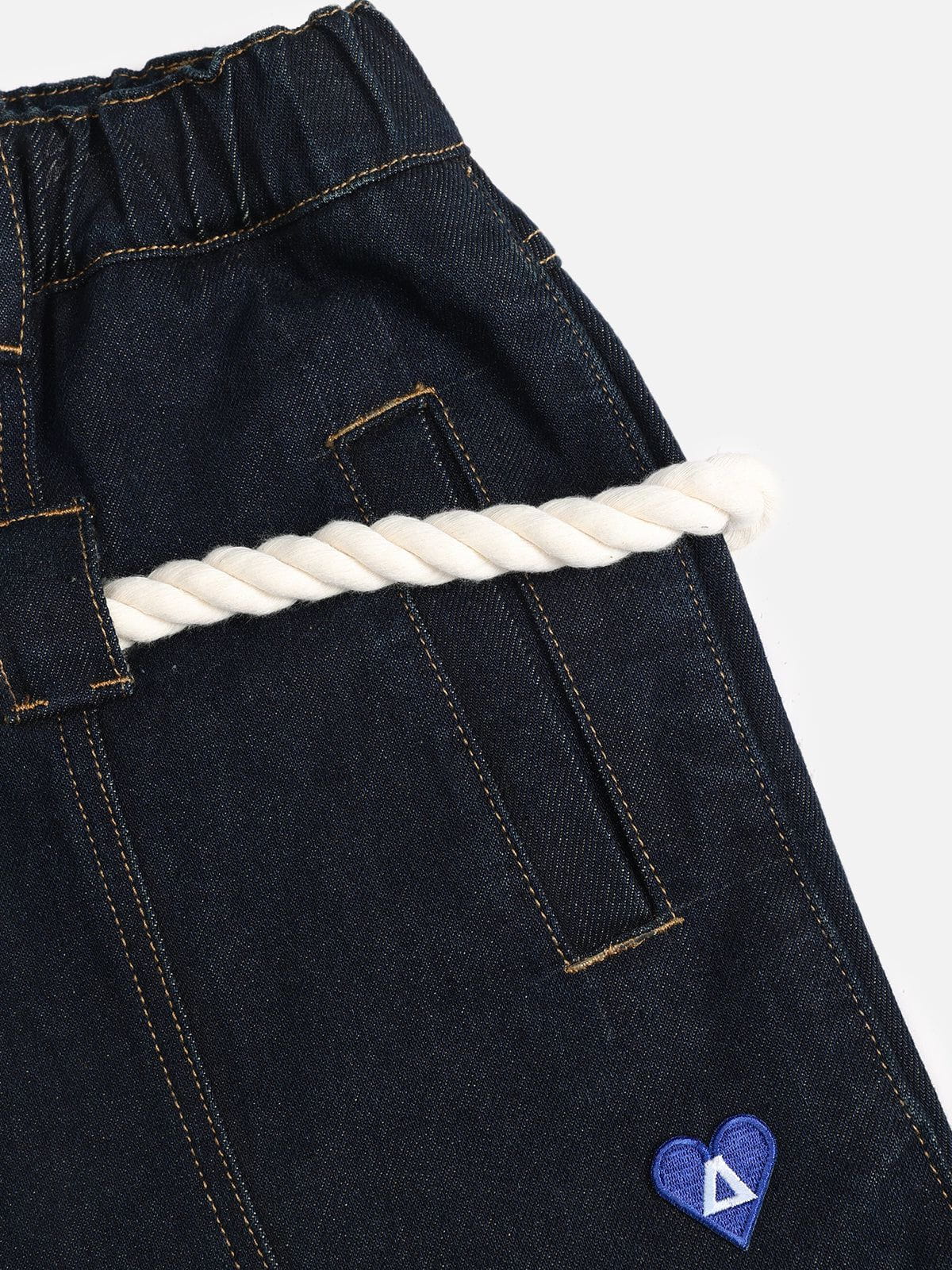 Aelfric Eden Drawstring Waist Super Baggy Jeans