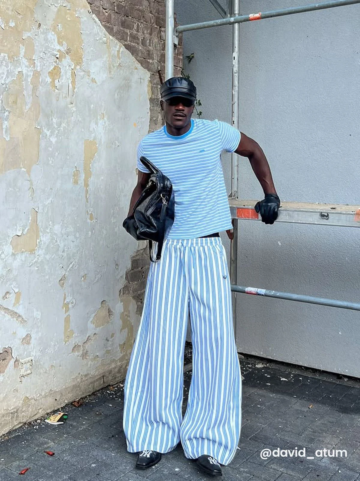 Aelfric Eden Stripe Super Baggy Barrel Sweatpants