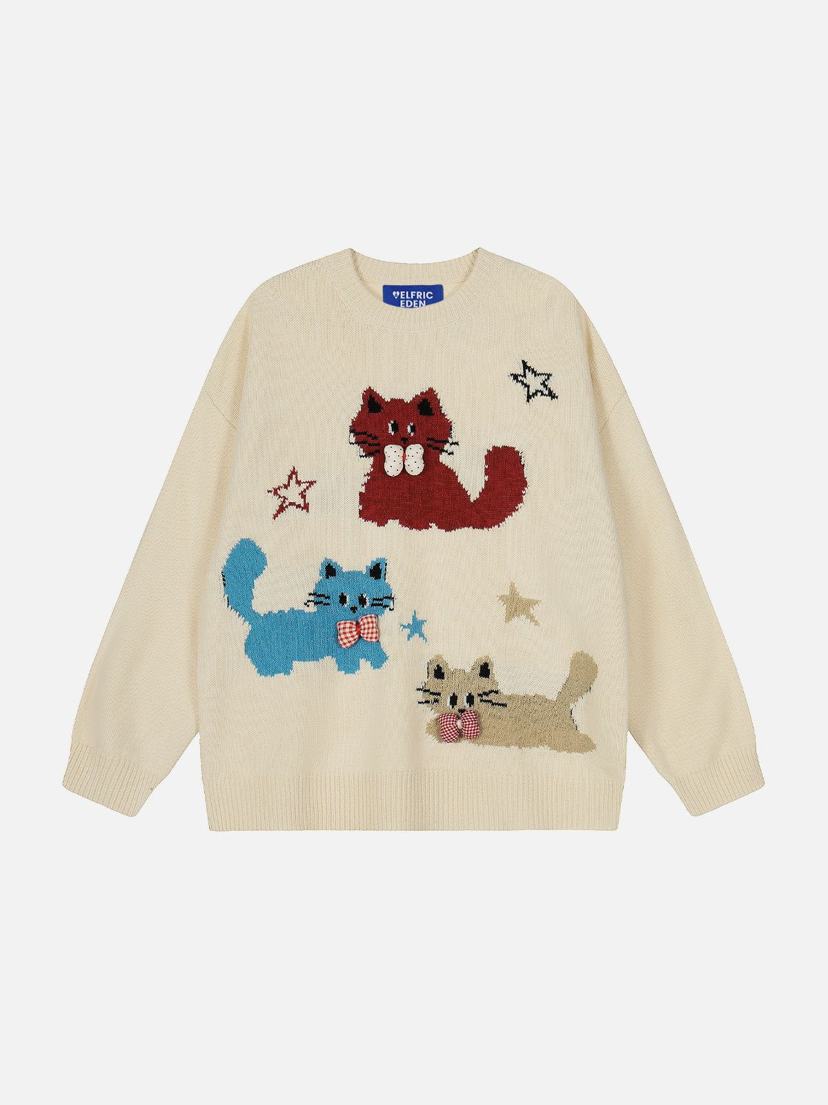 Aelfric Eden Star Cat Jacquard Sweater