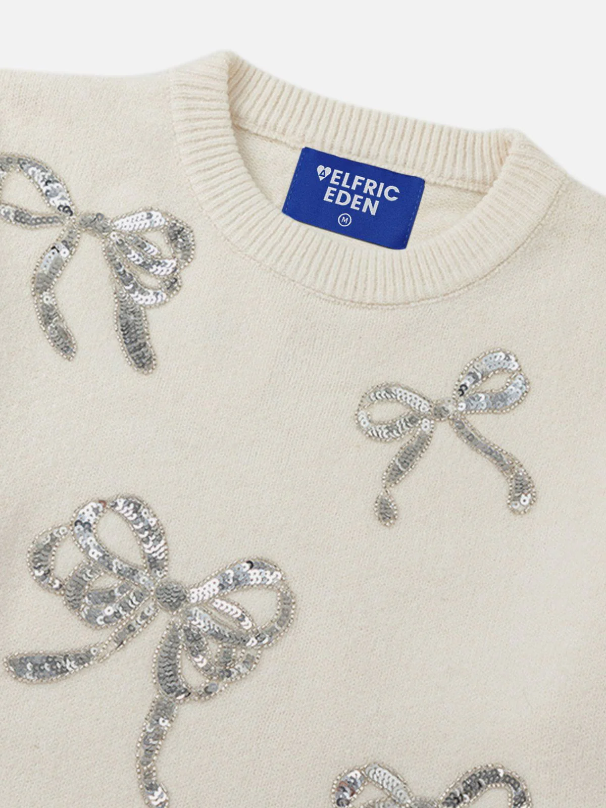 Aelfric Eden Sequins Bow Sweater