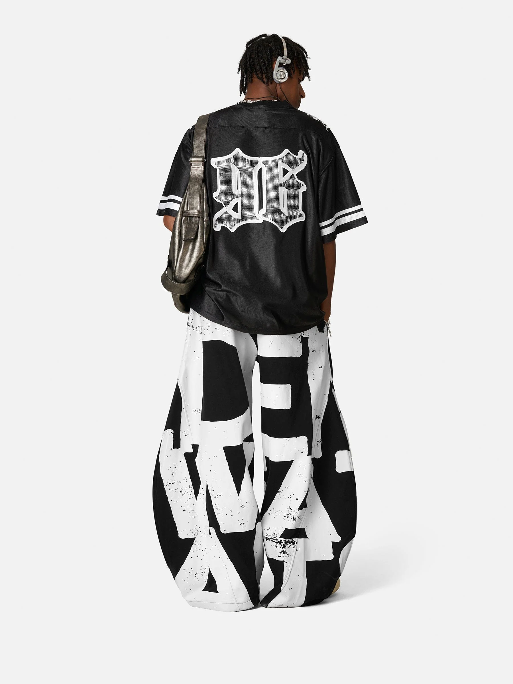 Aelfric Eden Hotfix Rhinestone Football Jersey