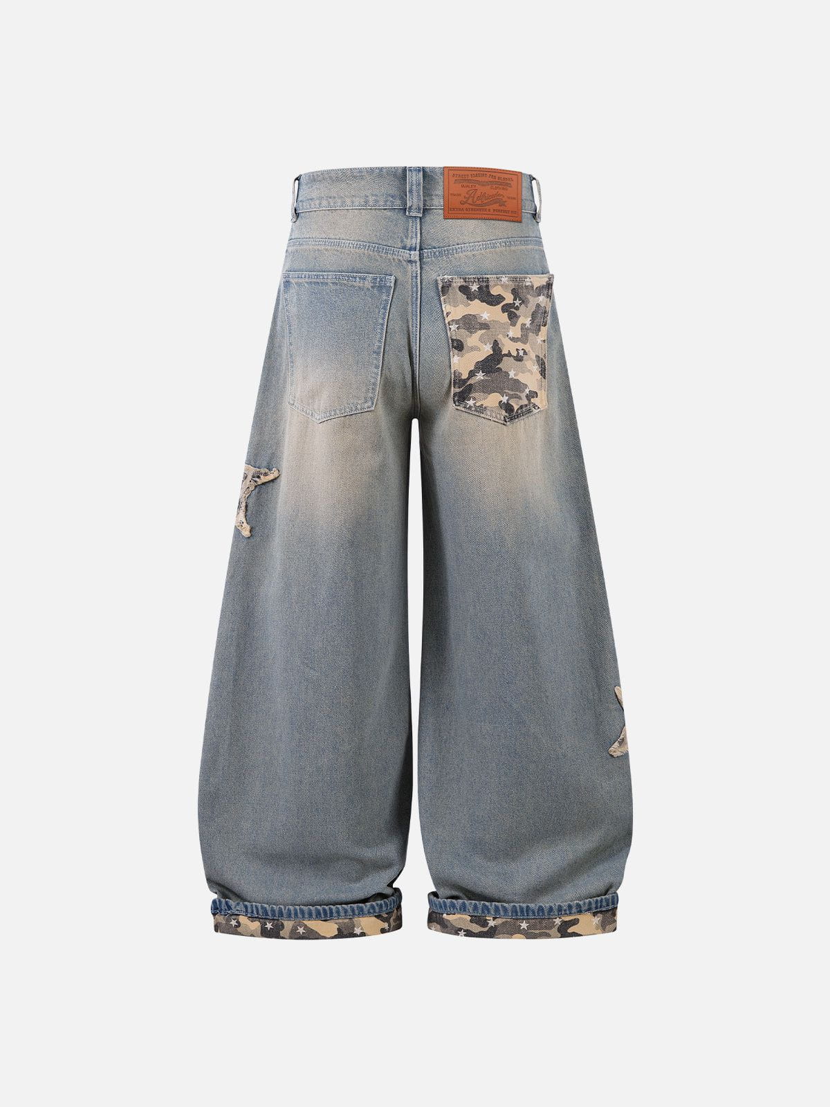 Aelfric Eden CAMO Star Baggy Jeans