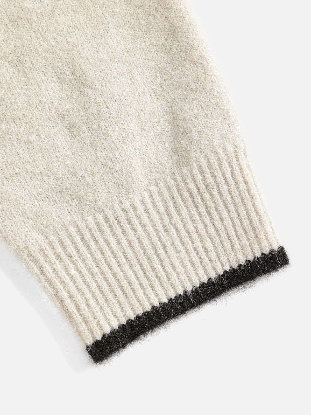 Aelfric Eden Patchwork V-Neck Sweater