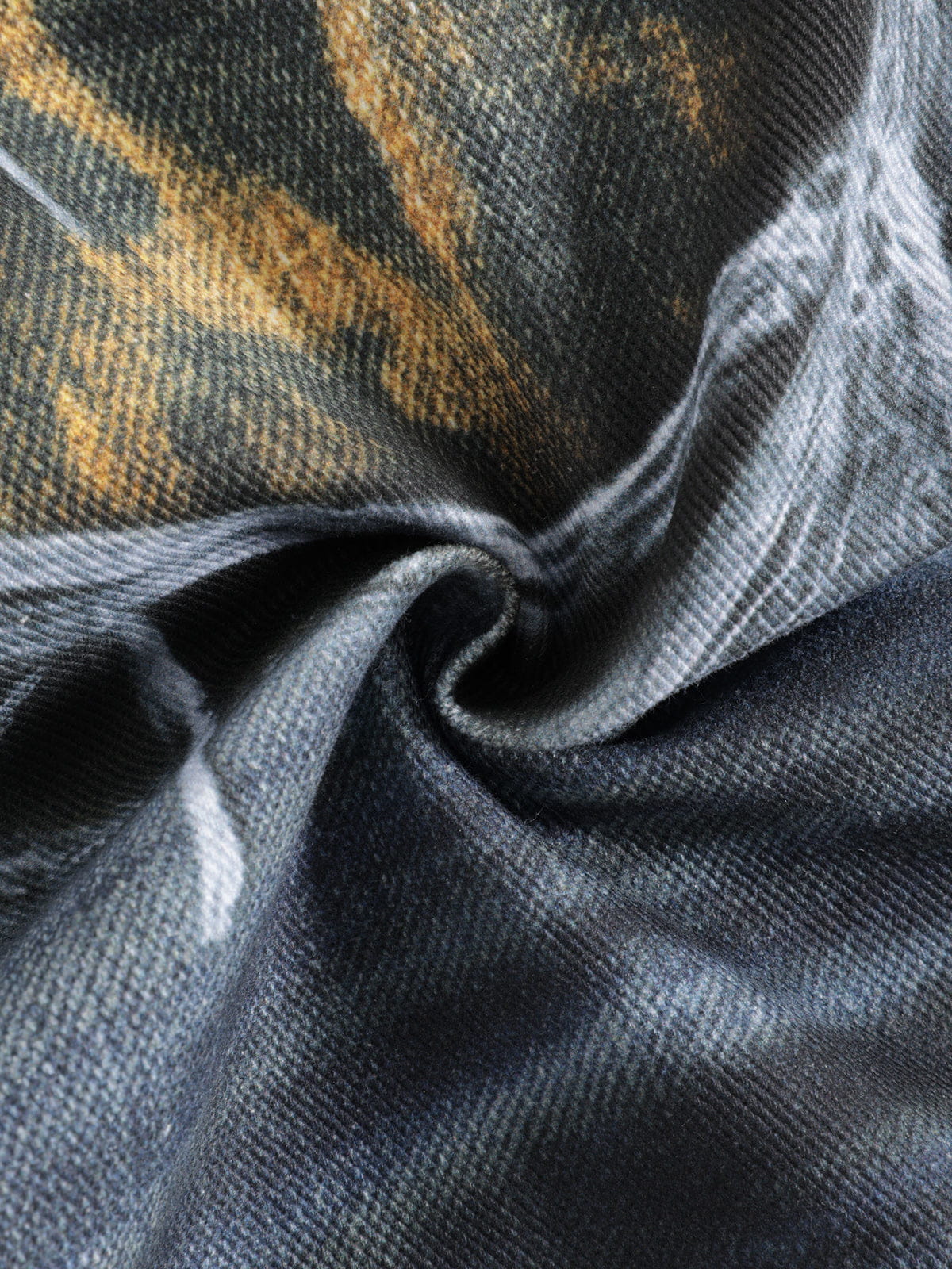 Aelfric Eden Leopard Destroyed Super Baggy Jeans