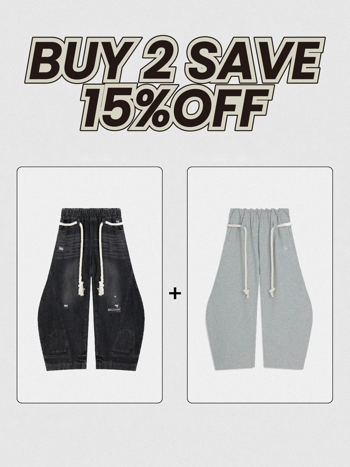 Aelfric Eden Reverse Super Baggy Barrel Jeans