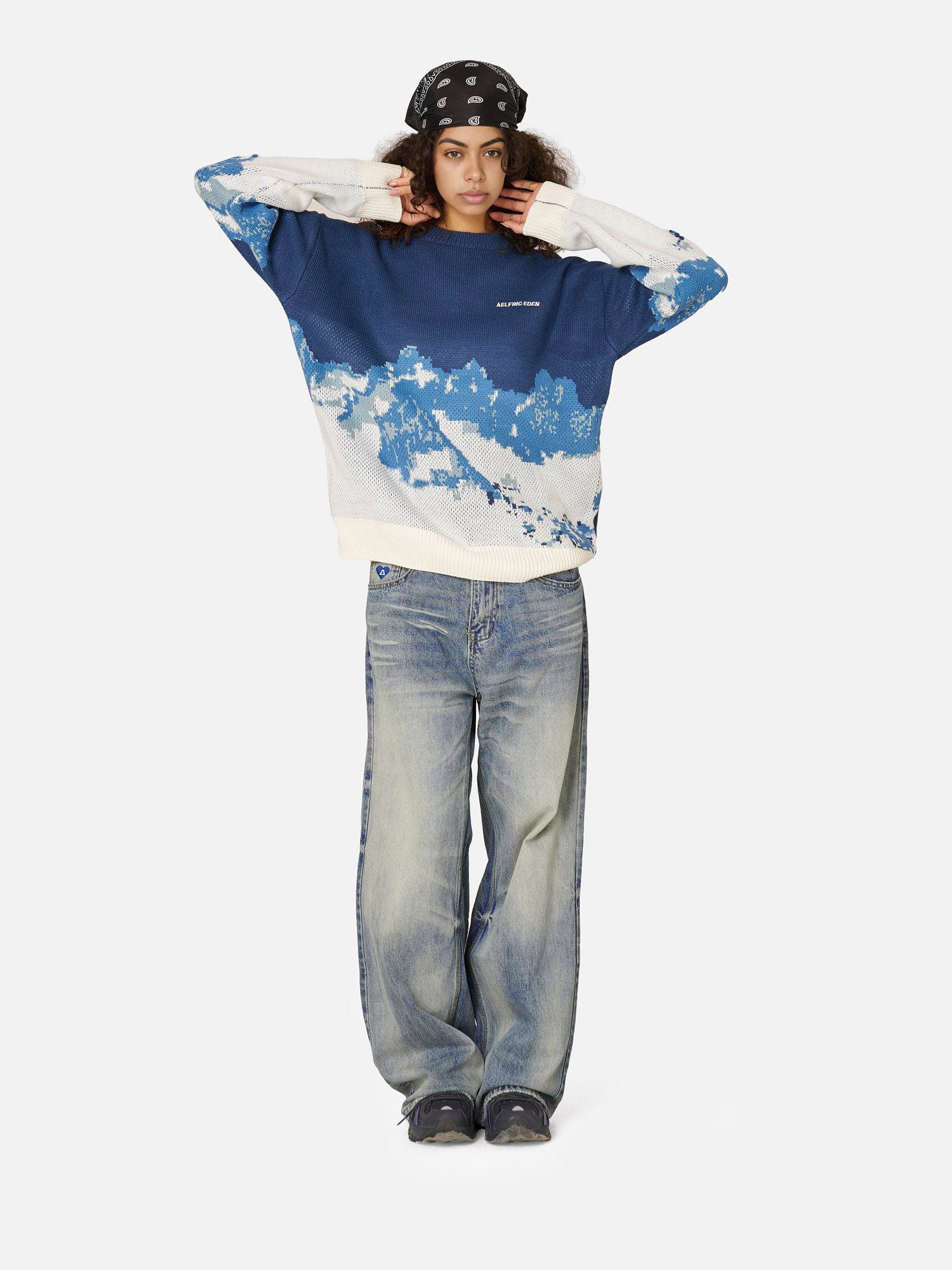 Aelfric Eden Fade Baggy Jeans