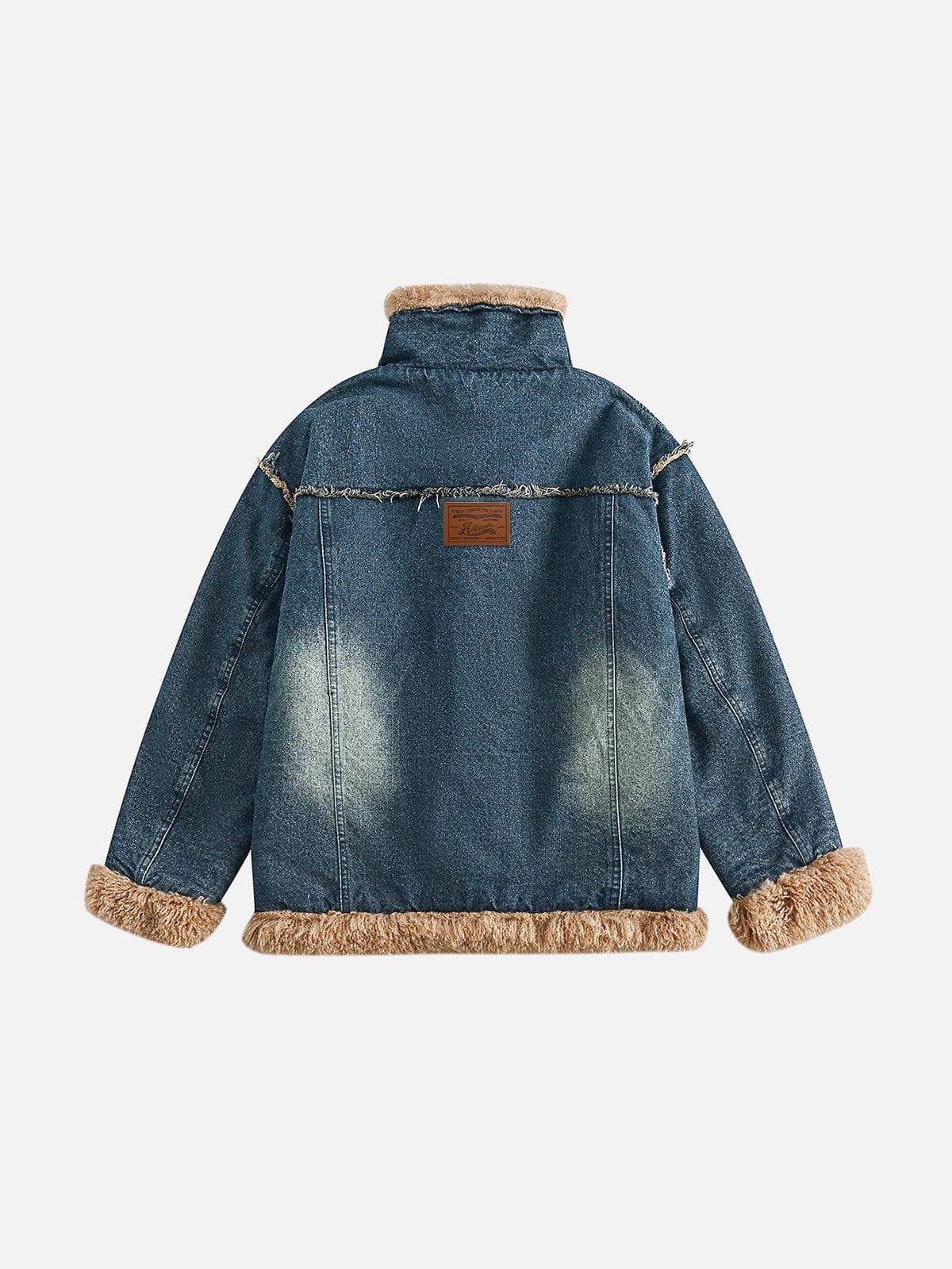 Aelfric Eden Denim Sherpa Coat