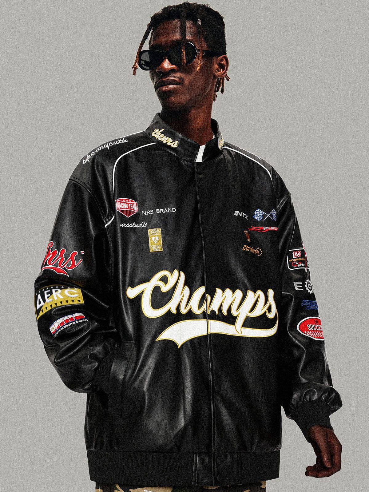 Aelfric Eden Racing Leather Jacket