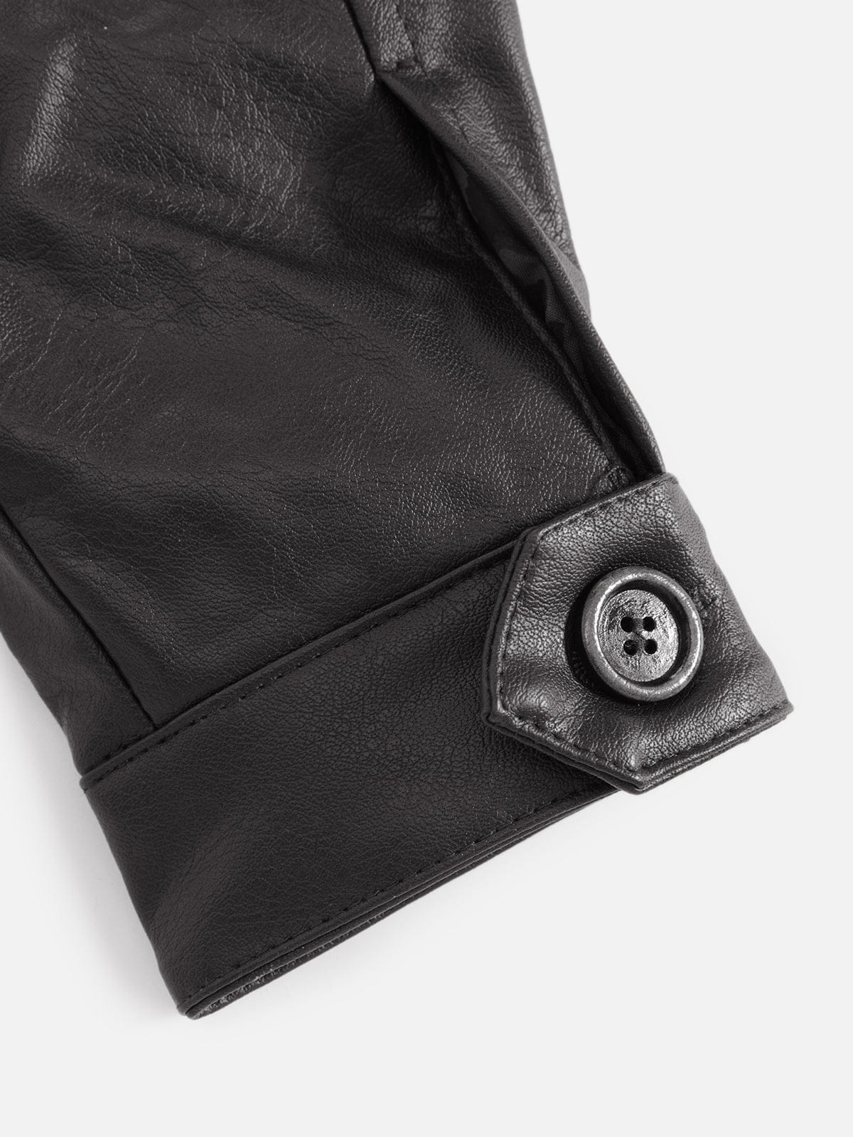 Aelfric Eden Asymmetric Faux Leather Jacket