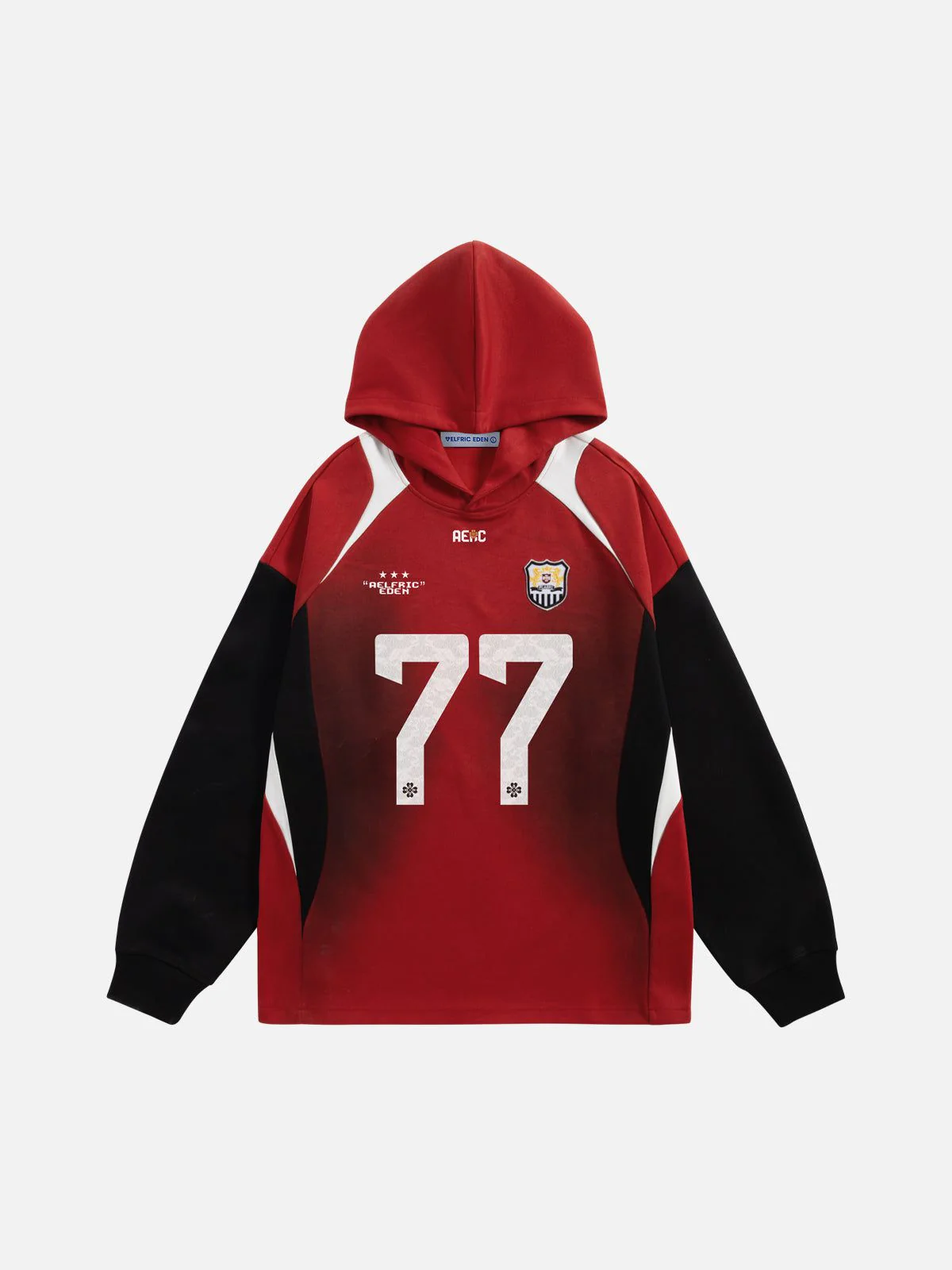 Aelfric Eden 77 Color Blocking Pullover Hoodie