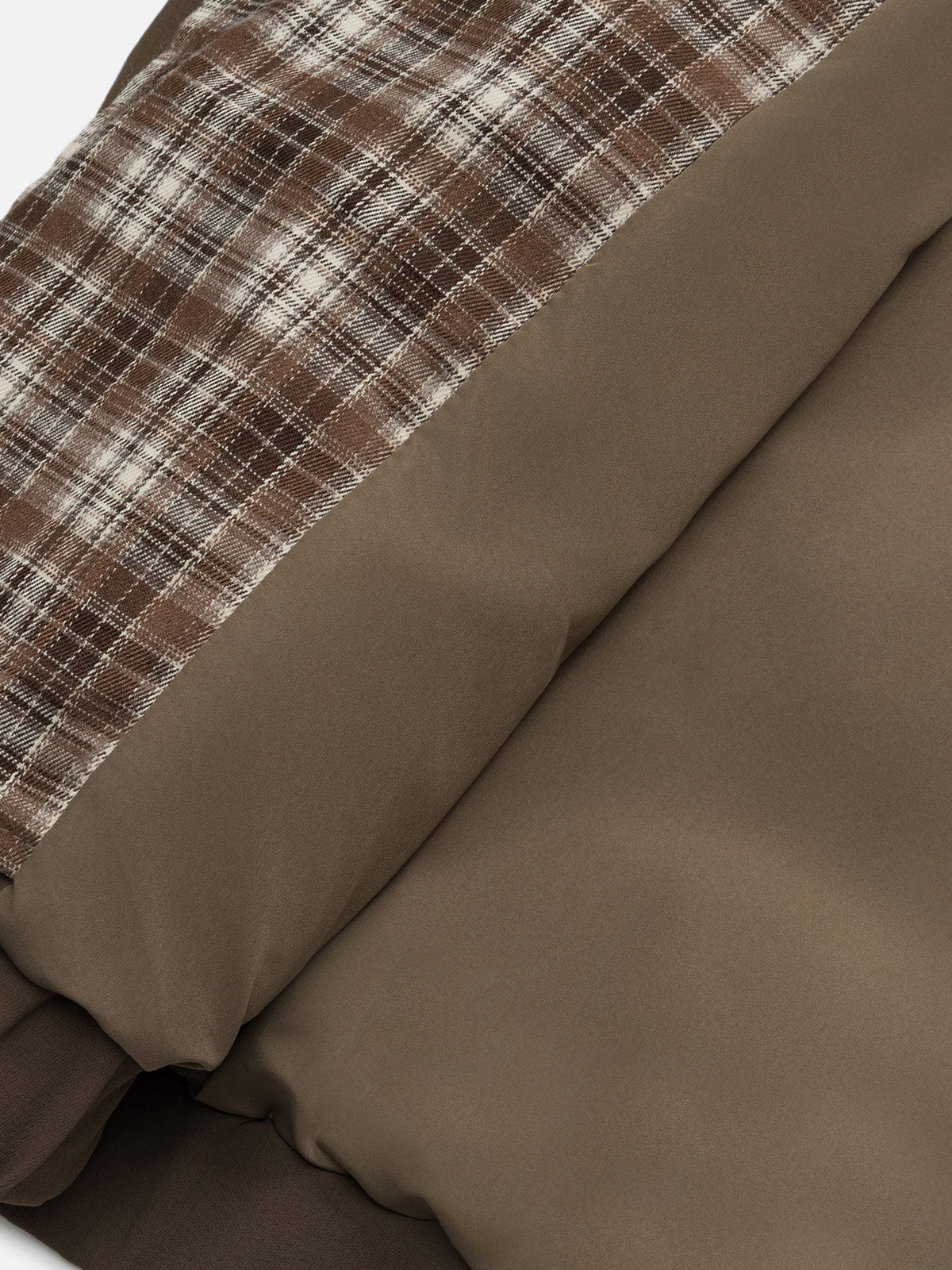 Aelfric Eden Plaid Layered Coat