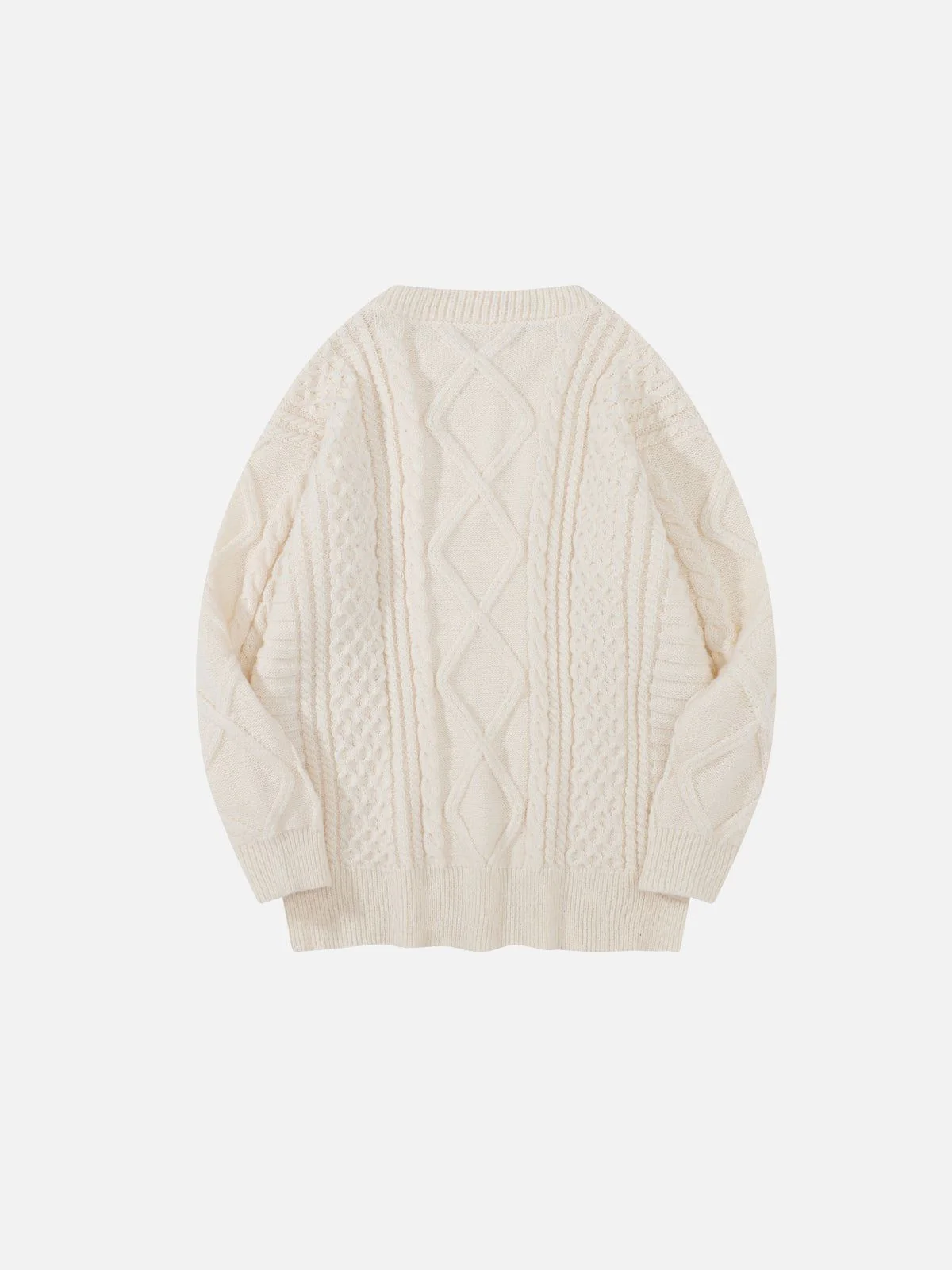 Aelfric Eden Solid Cable Stitch Sweater
